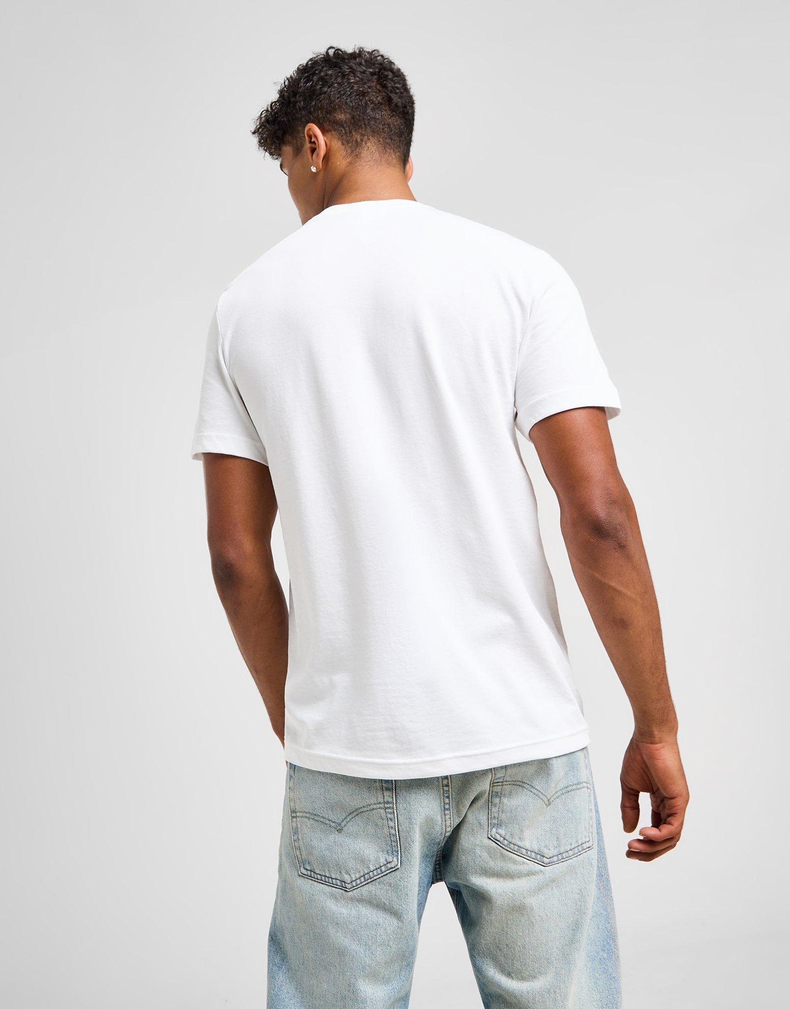 White Lacoste Croc Logo T-Shirt - JD Sports Global White Lacoste Croc Logo T-Shirt - JD Sports Global