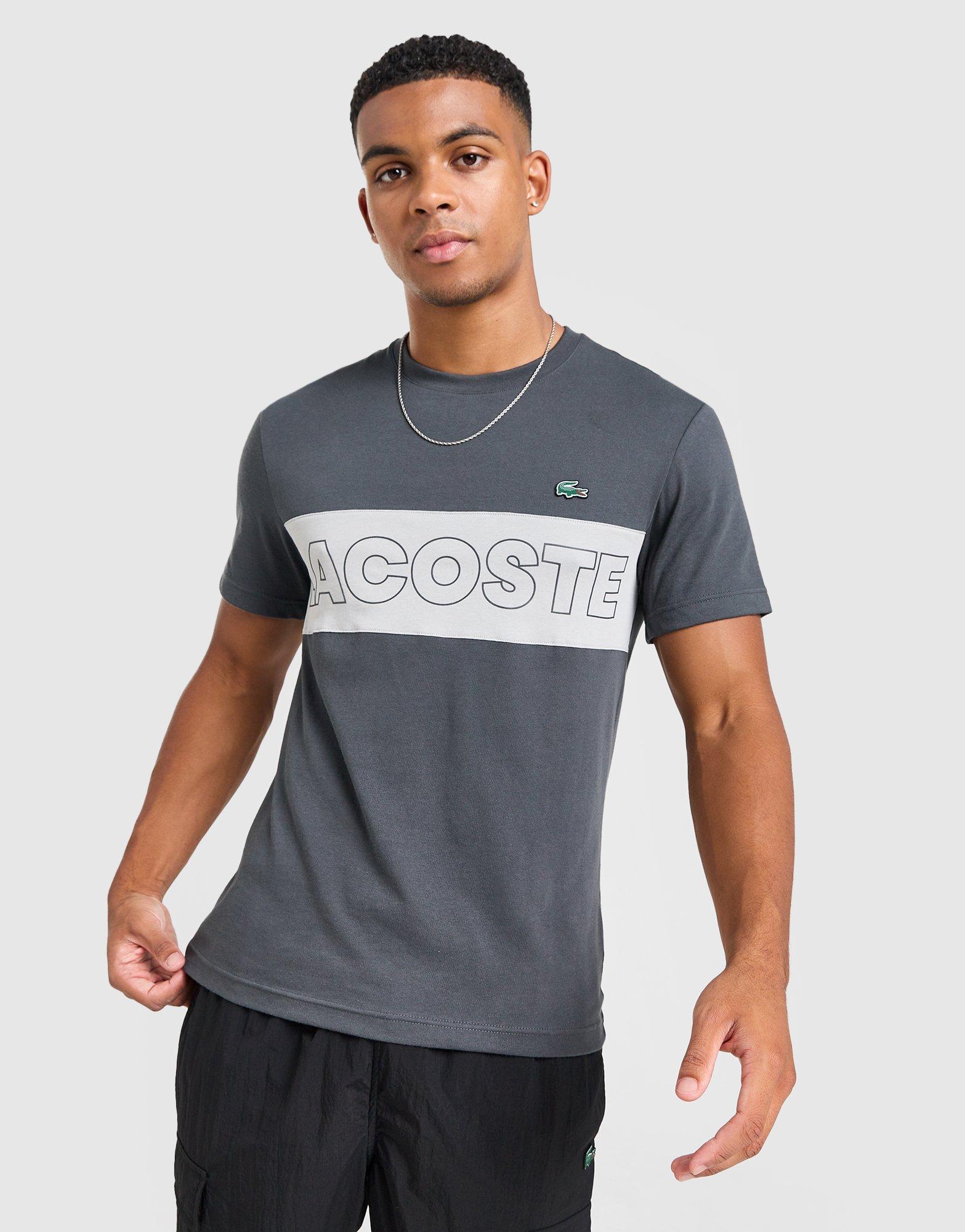 Lacoste Colour Block Branded T-Shirt