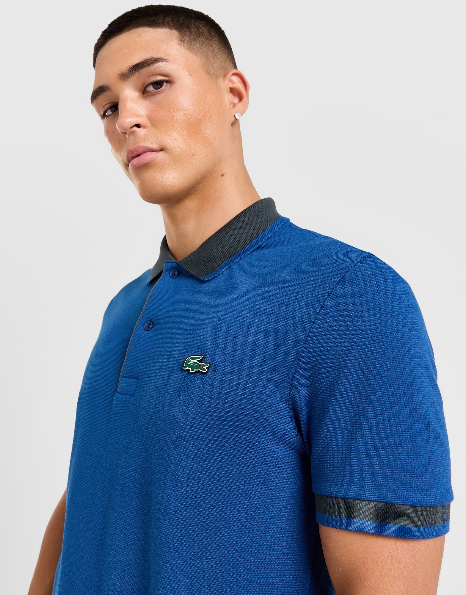 Lacoste Polo Tipped Homme Bleu JD Sports France