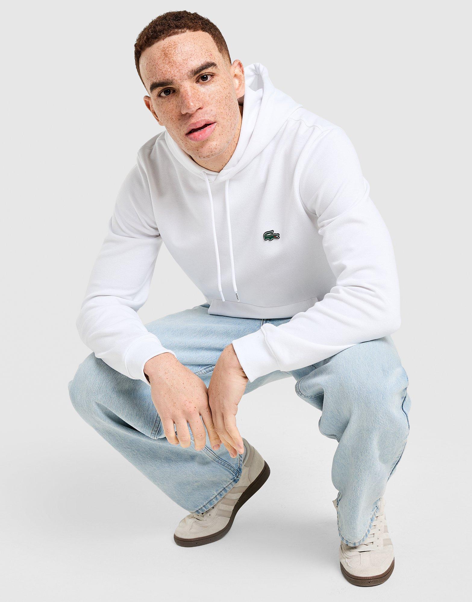 Lacoste Felpa con Cappuccio Double Knit