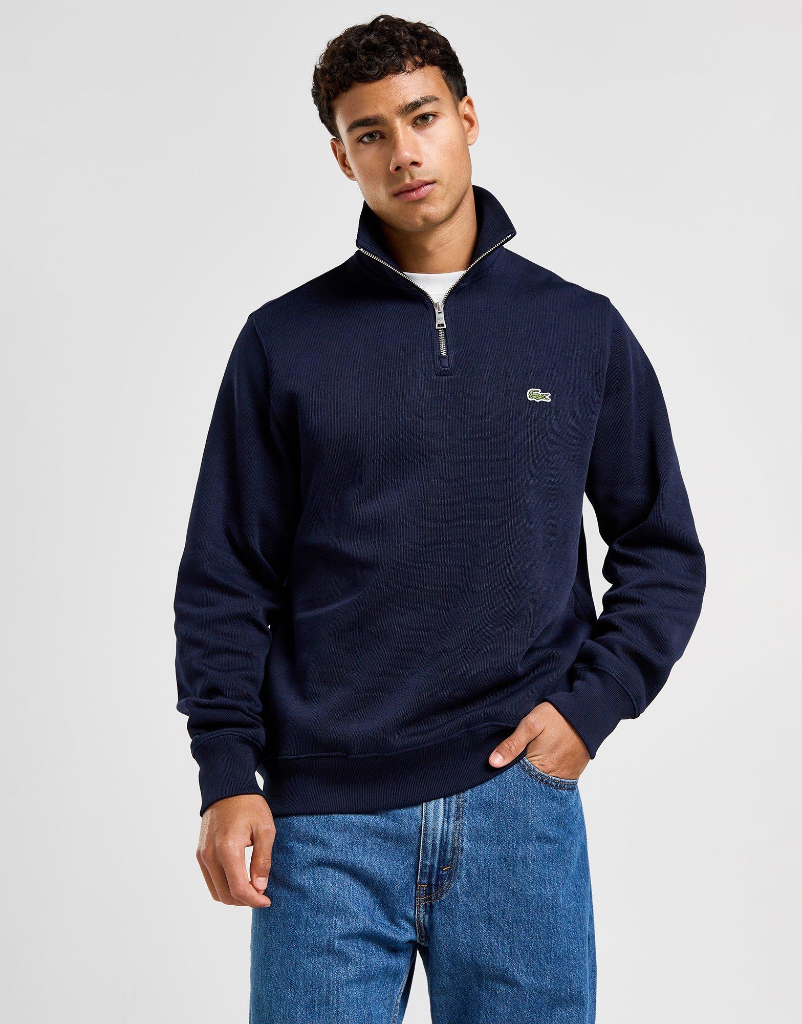 Lacoste 1/2  Zip Crew Sweatshirt