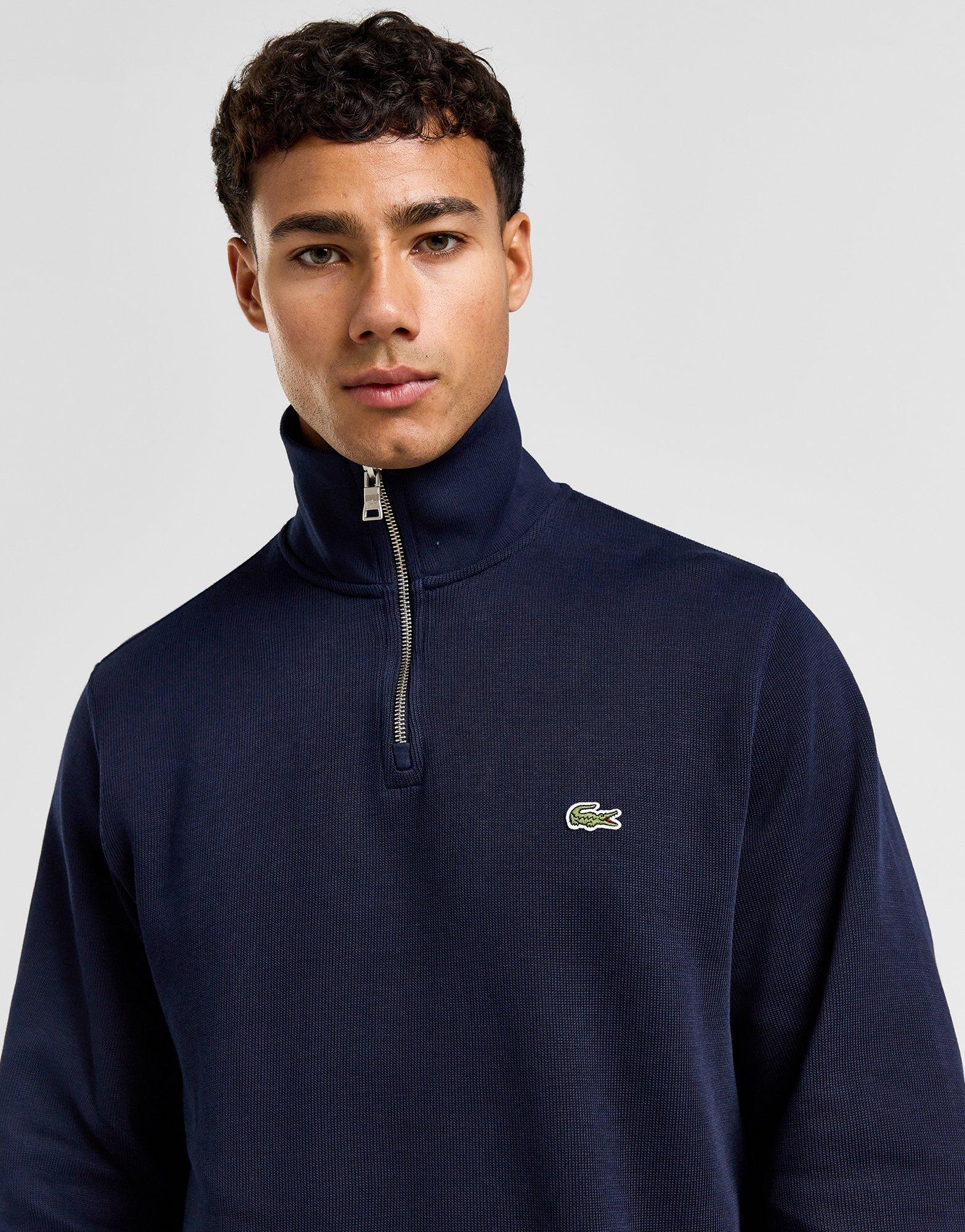 Lacoste 1/2  Zip Crew Sweatshirt