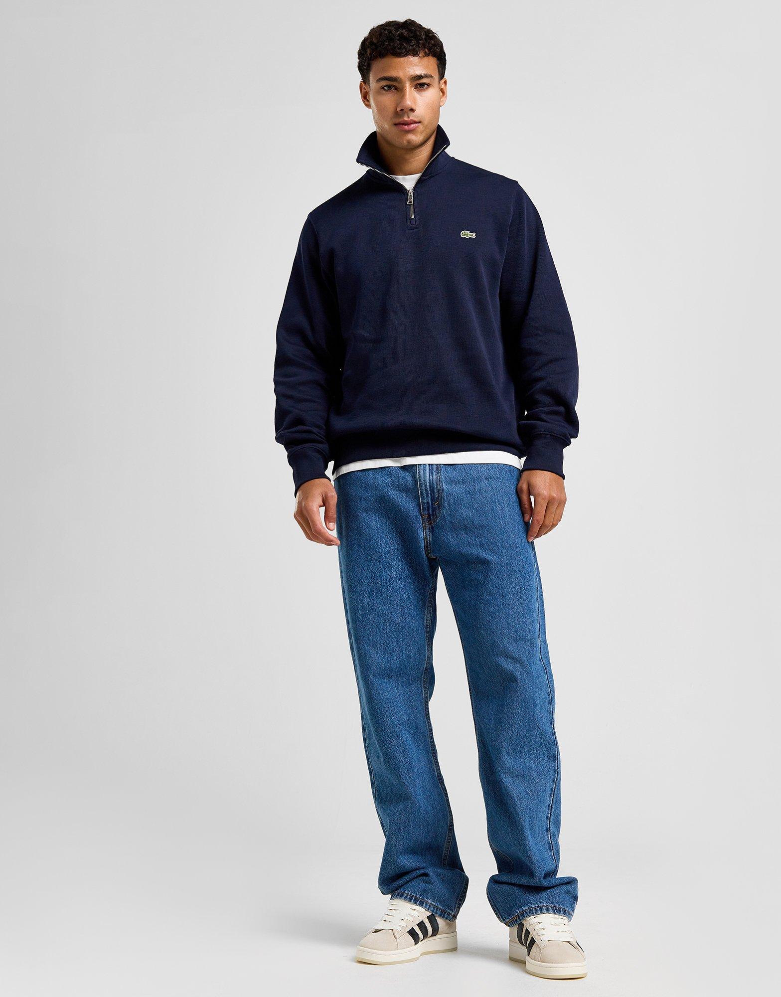 Lacoste 1/2  Zip Crew Sweatshirt