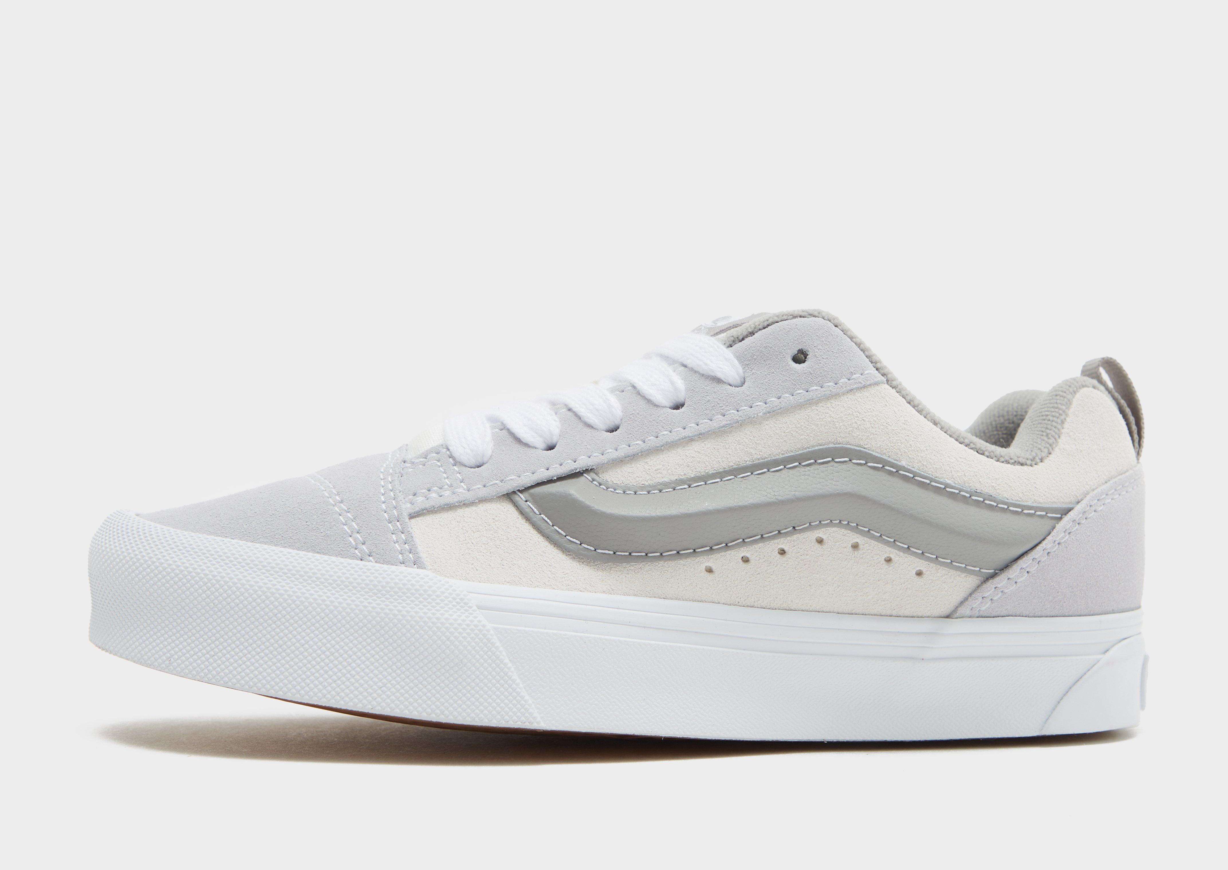 Old skool grey vans womens best sale