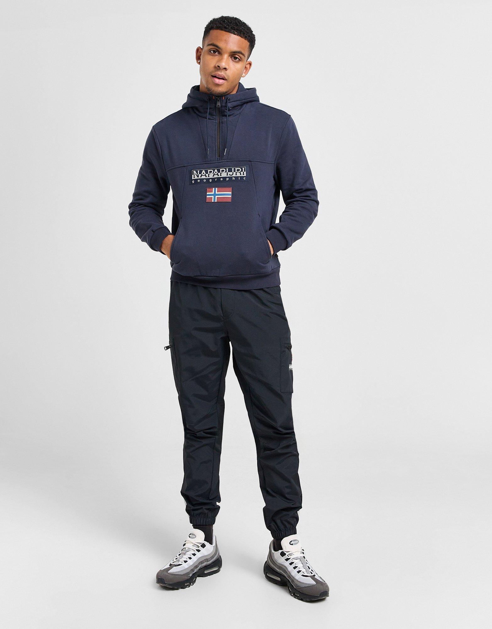 Black Napapijri Burgee 2.0 Hoodie - JD Sports Global