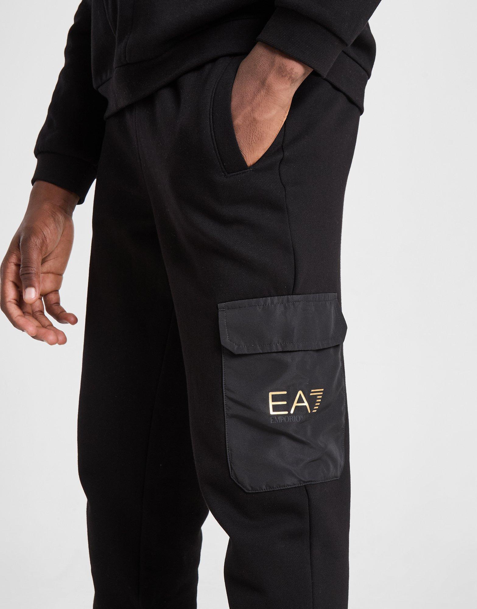 EA7 Emporio Armani Woven Pocket Cargo Track Pants Junior
