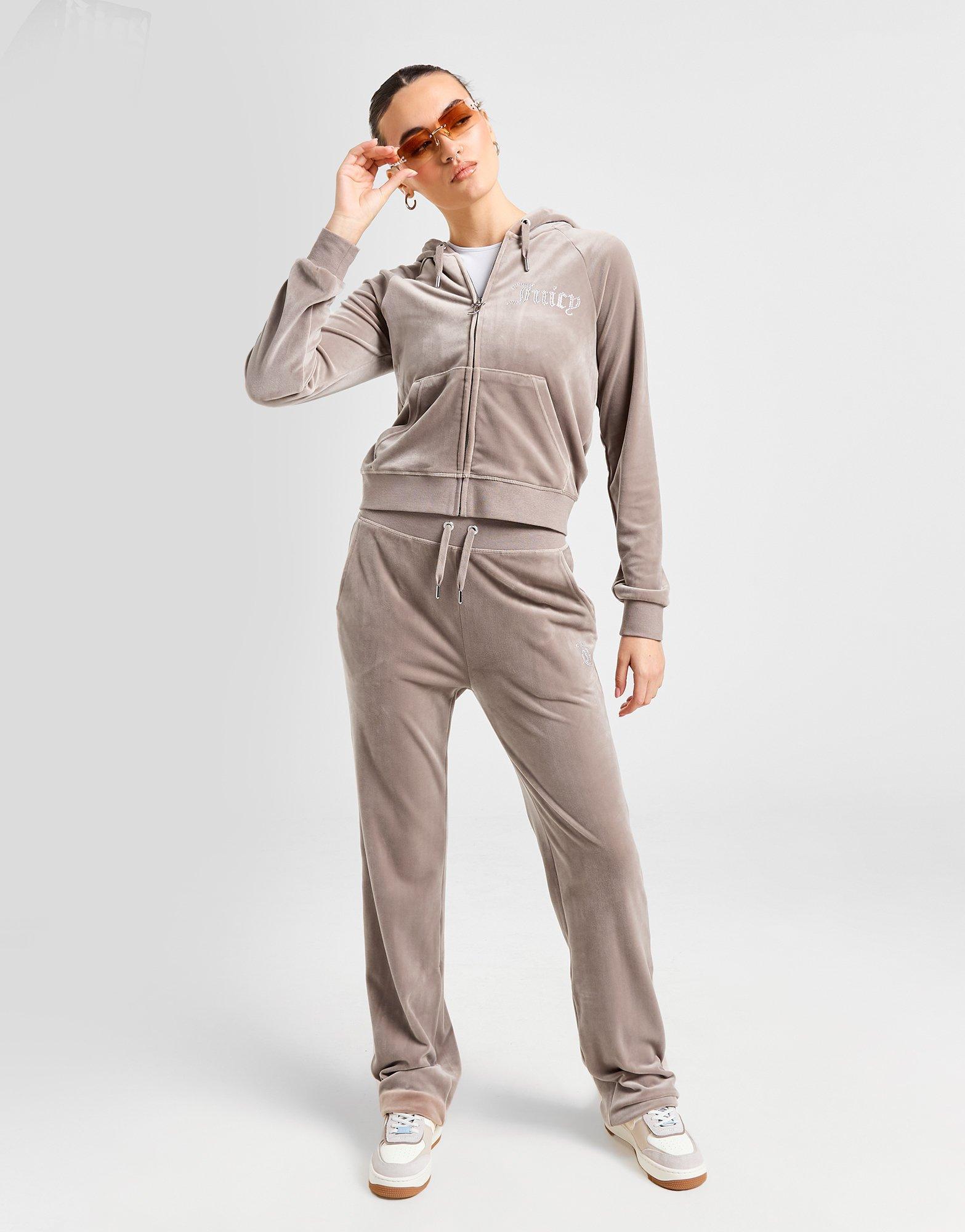 JUICY COUTURE Sweat à Capuche Zippé Diamante Femme