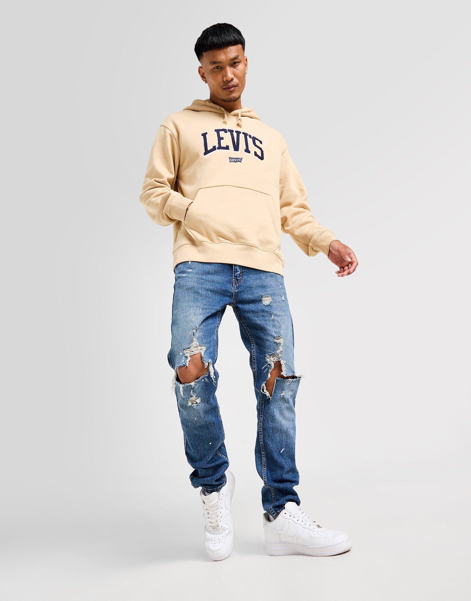 LEVI S 515 Slim Taper Ripped Jeans in Blu JD Sports