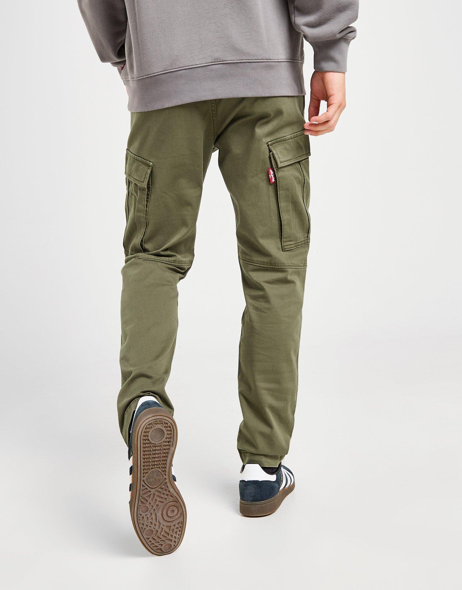 Green Levi's LoBall Cargo Pants JD Sports UK