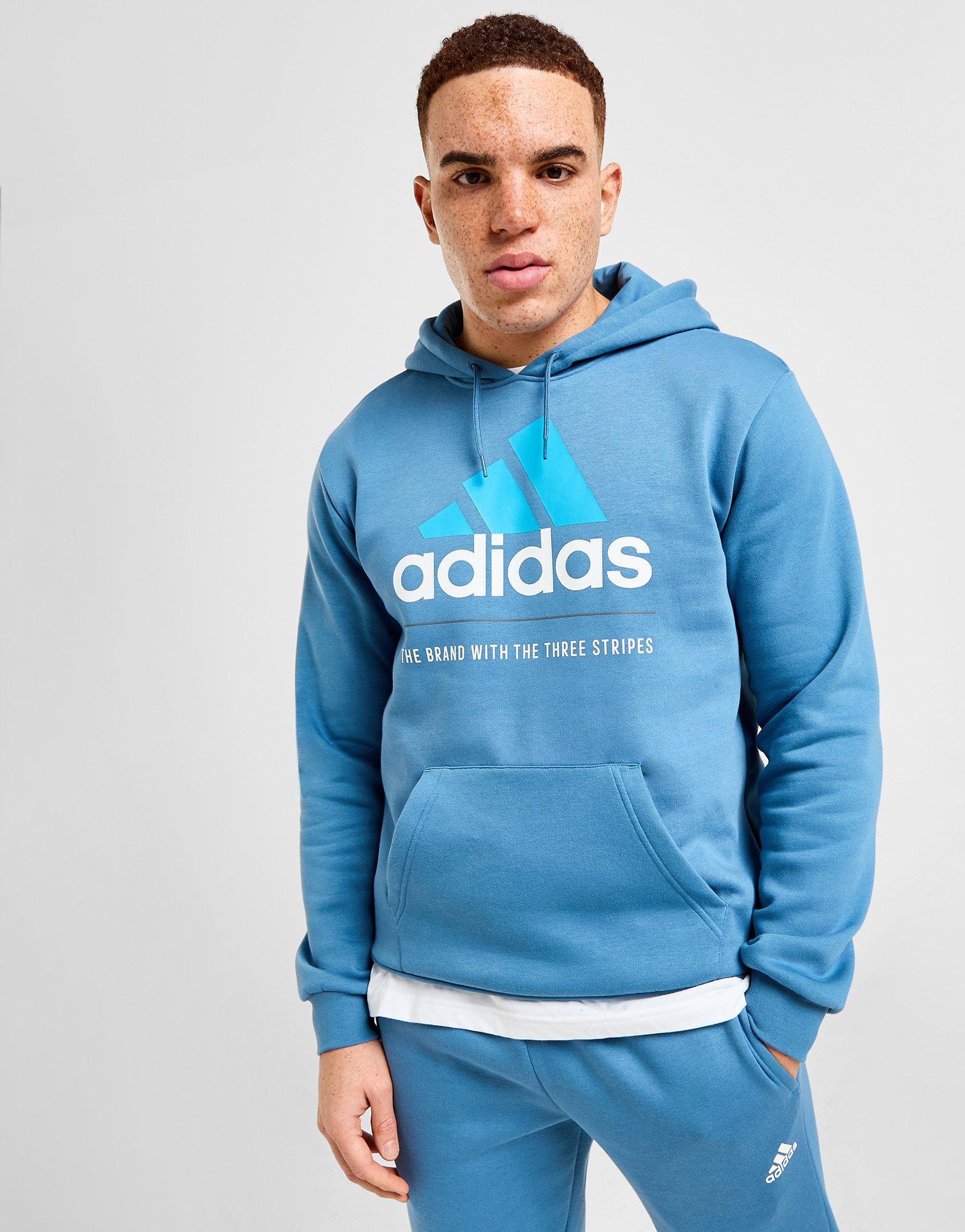 The brand with the three stripes hoodie sale