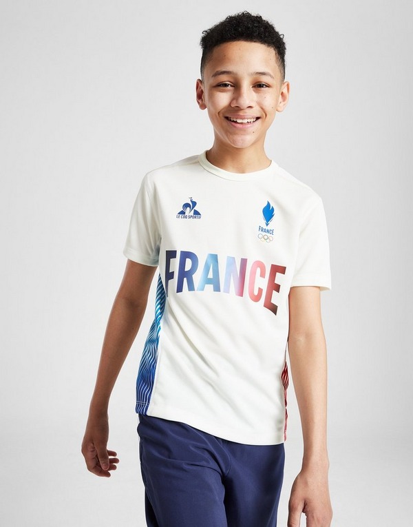 Le Coq Sportif Frankreich 2024 Training T-Shirt Kinder