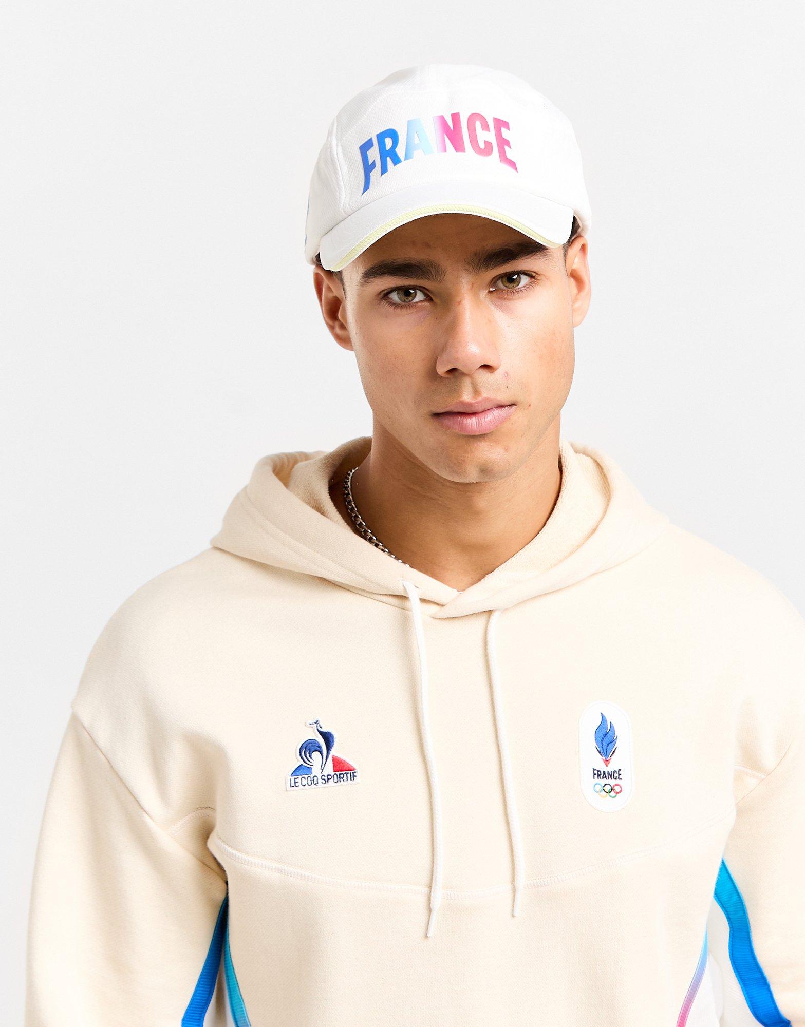 White Le Coq Sportif Team France 2024 Cap JD Sports Malaysia