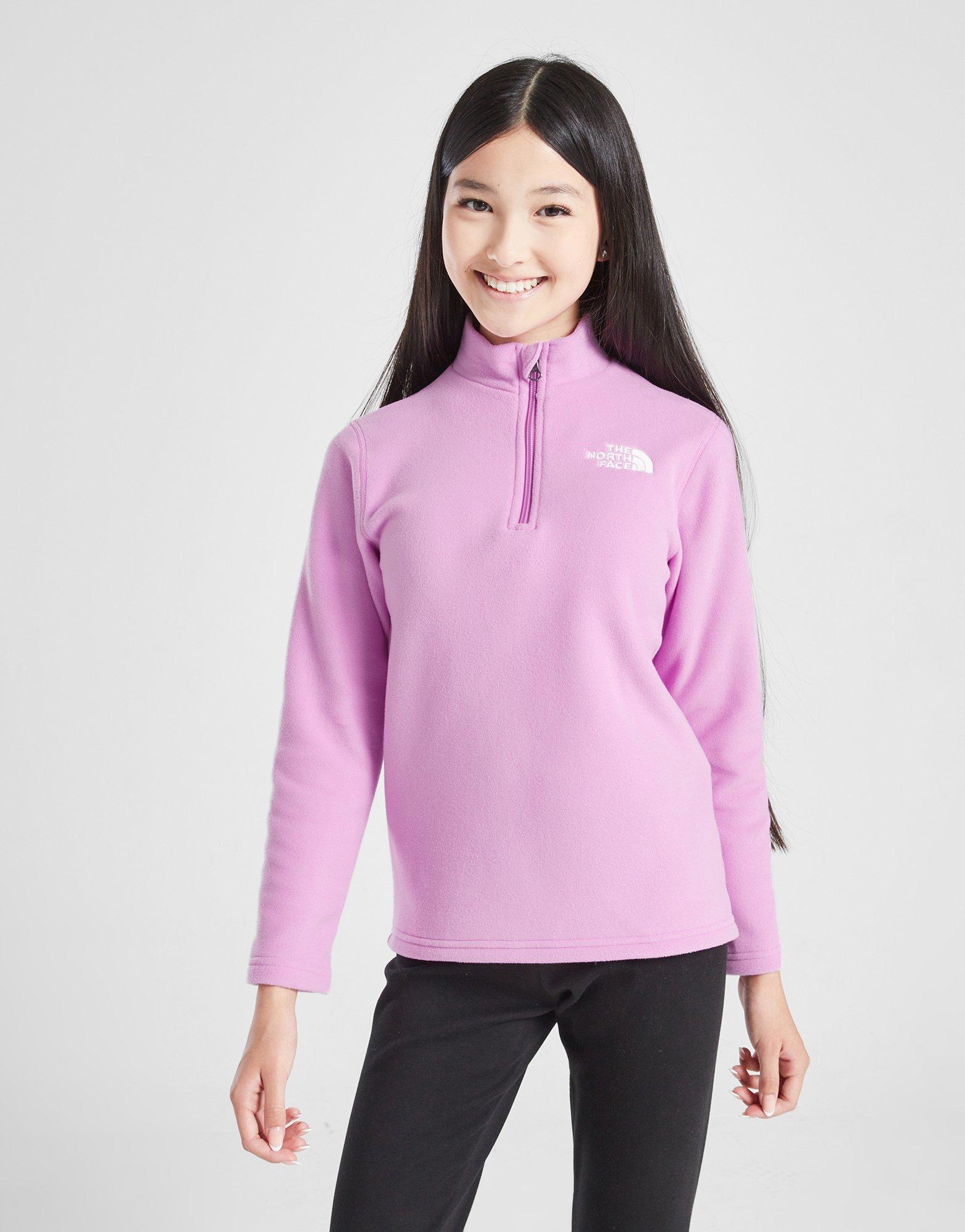 The North Face Girls' Glacier 1/4 Zip Top Junior