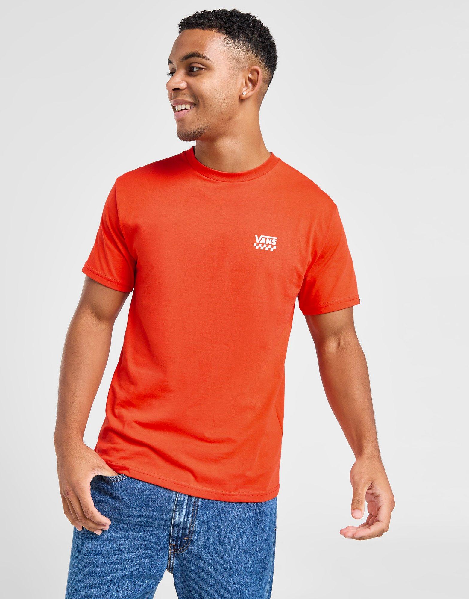 Camisa vans fashion naranja