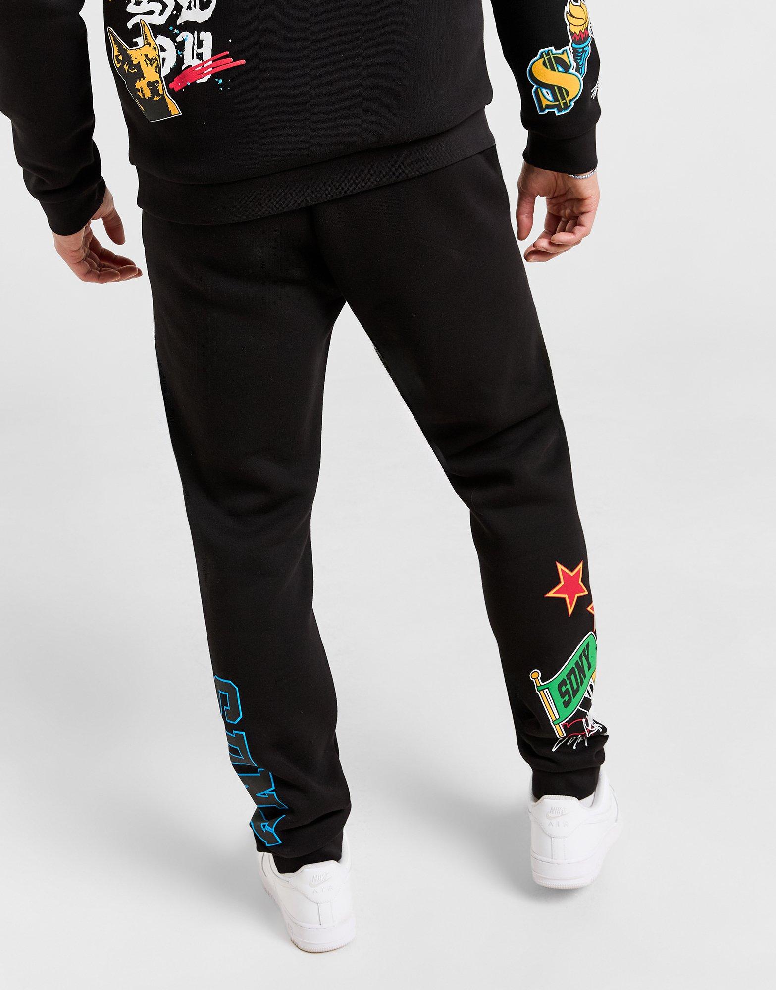 Black Supply & Demand Montana Joggers JD Sports UK