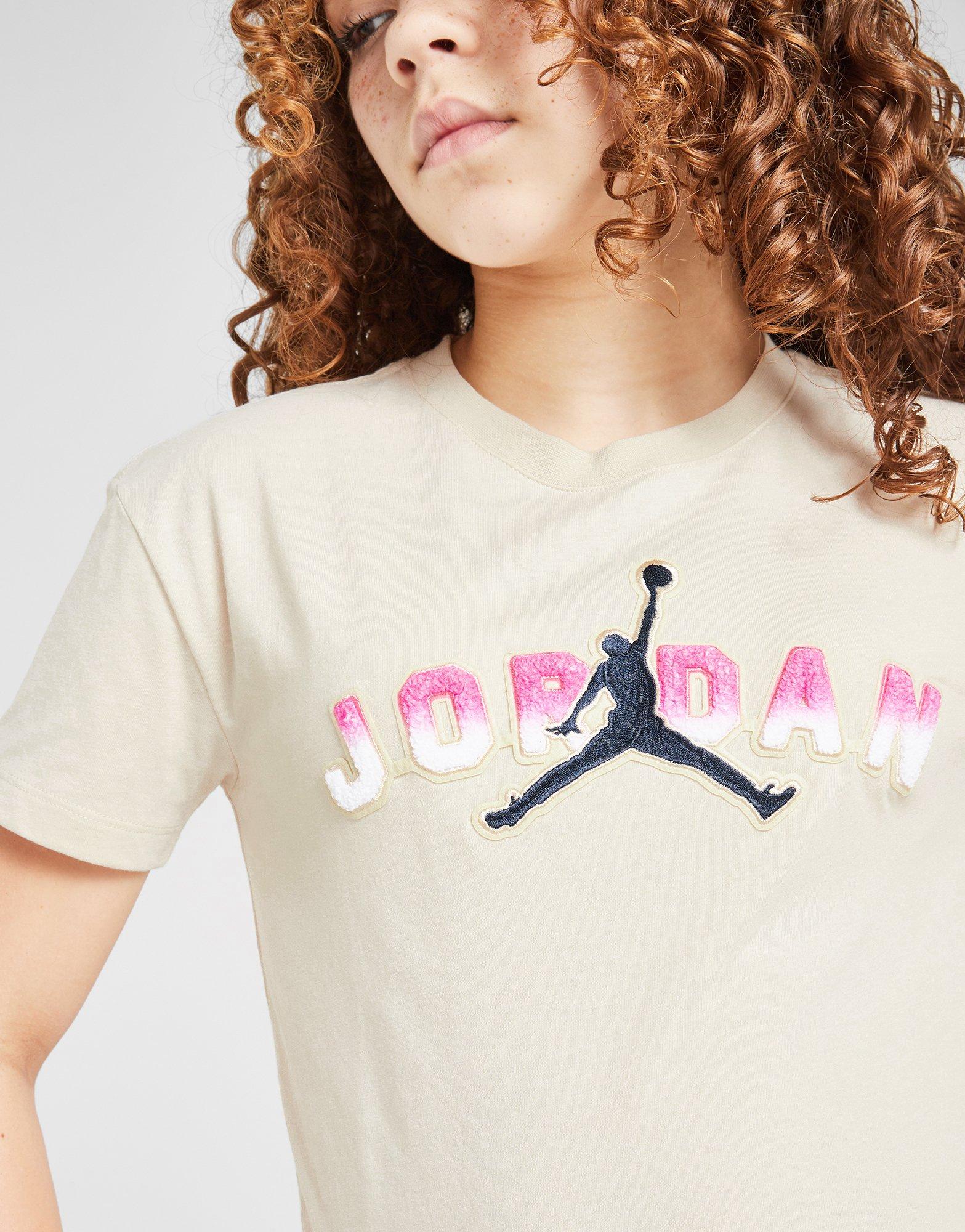 Jordan Girls' Logo Boyfriend T-Shirt Kinder