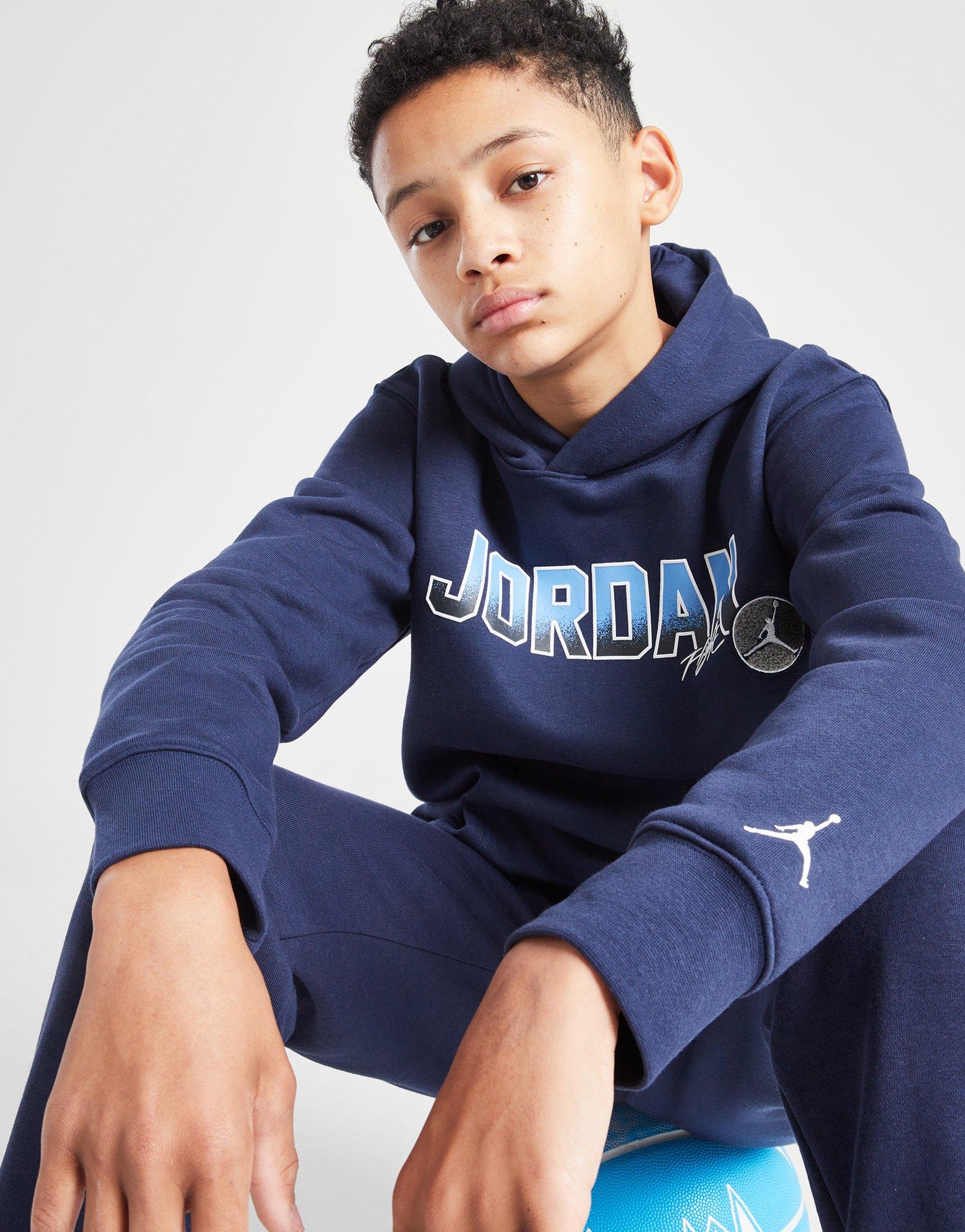 Jordan College Patch Overhead Hoodie Kinder