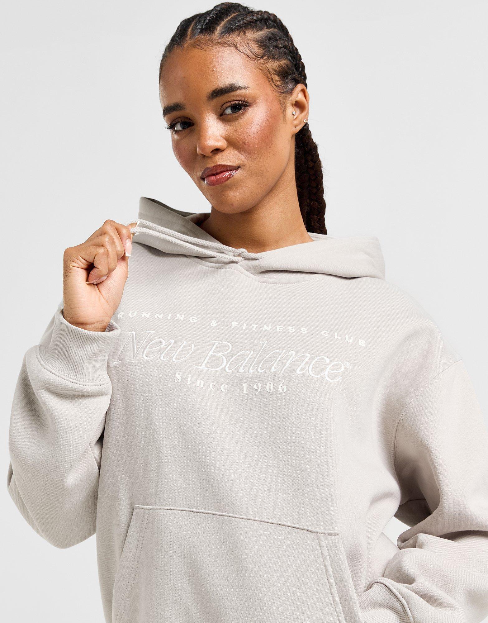 New Balance Script Embroidered Hoodie