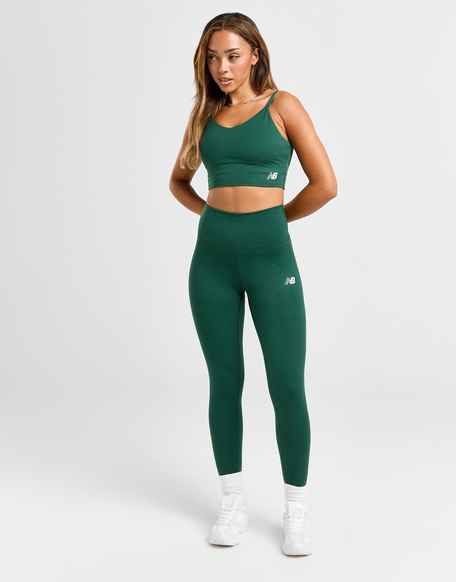 Green sports tights hotsell