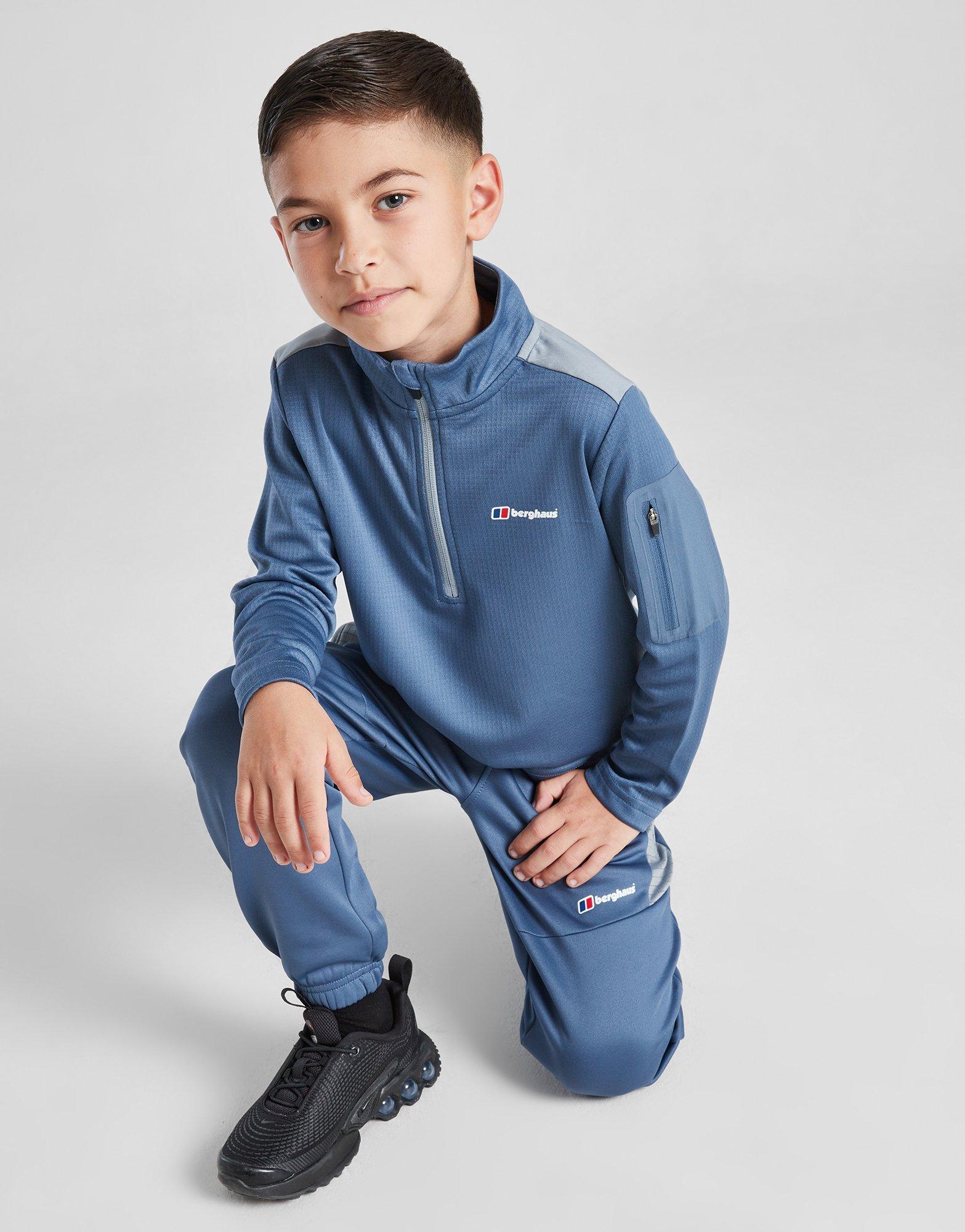 Blue Berghaus Hike 1/4 Zip Tracksuit Children JD Sports NZ