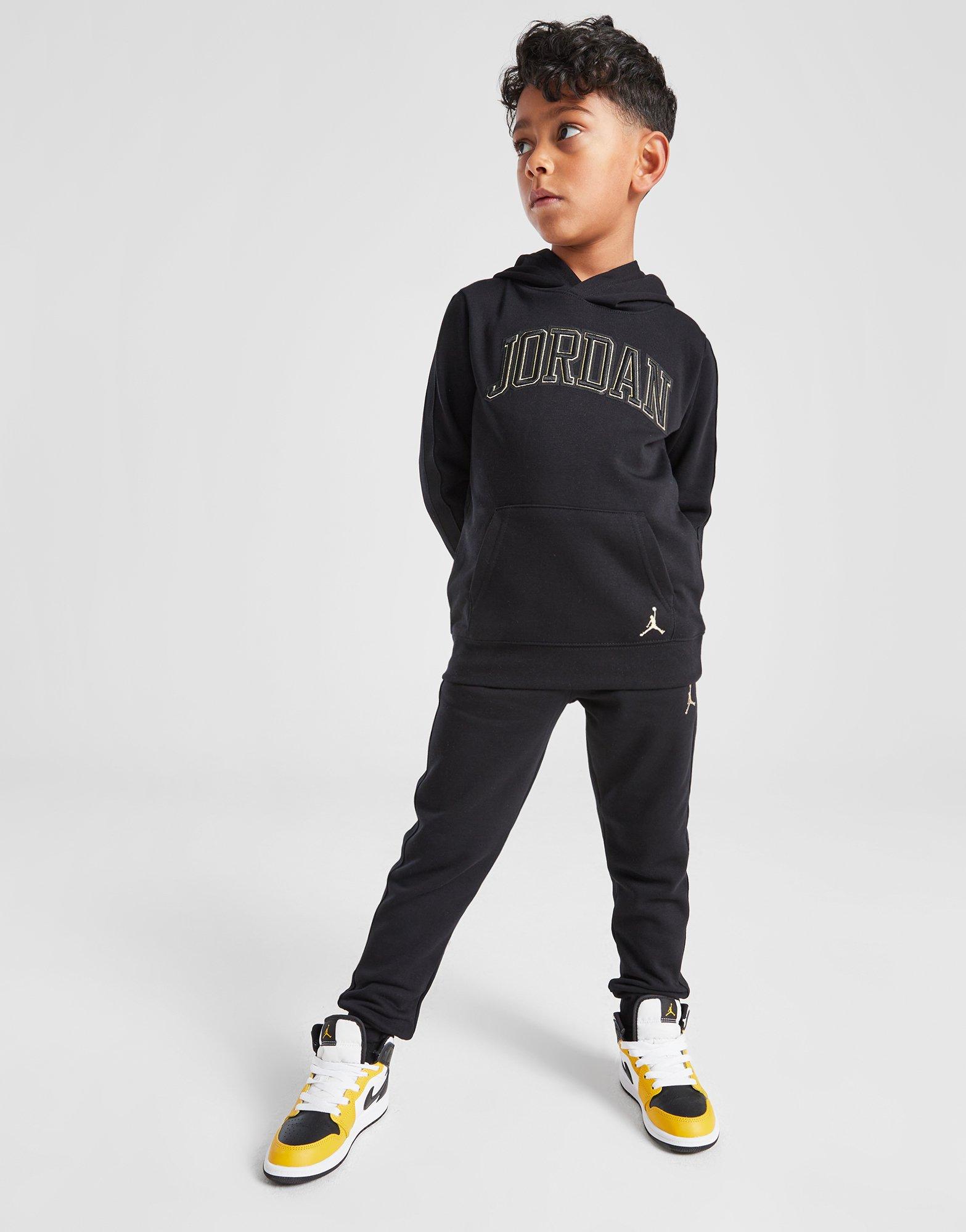 Jordan Jersey Patch Hooded Trainingsanzug Kleinkinder