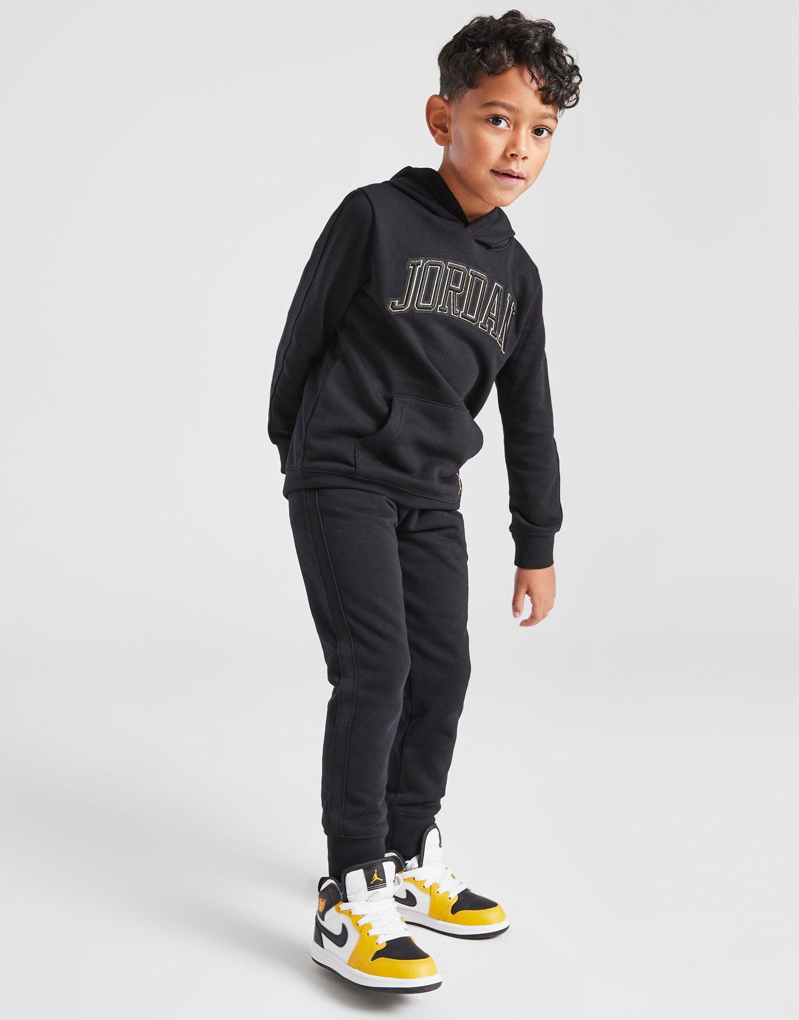 Jordan Jersey Patch Hooded Trainingsanzug Kleinkinder