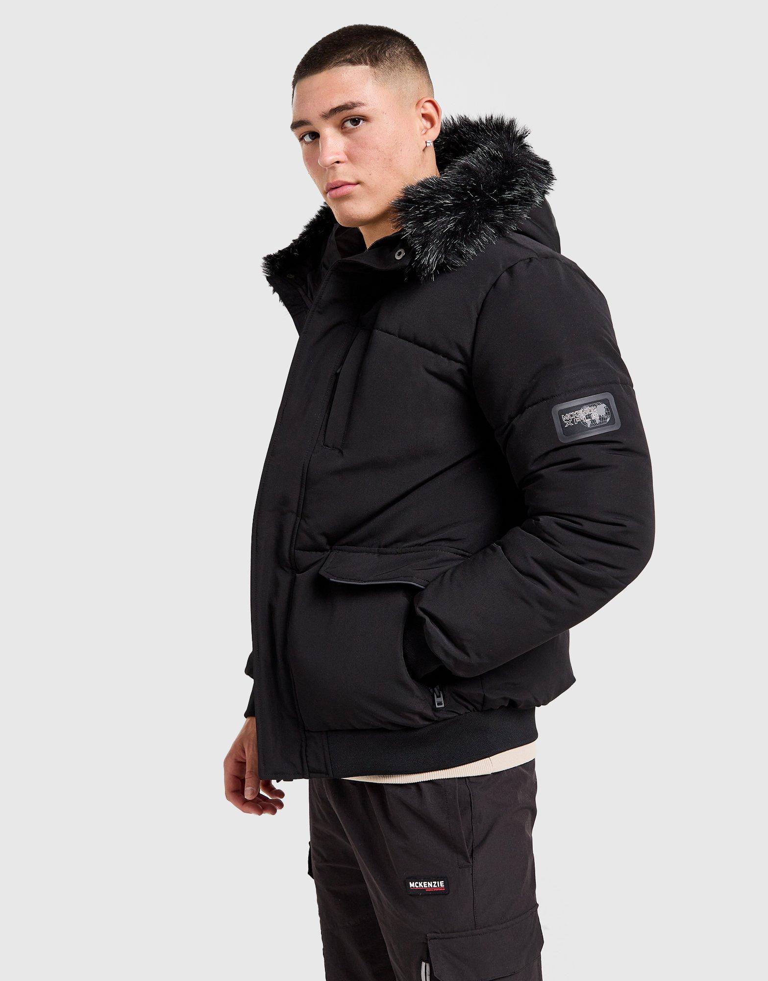 Black McKenzie Exposure Parka Jacket JD Sports UK