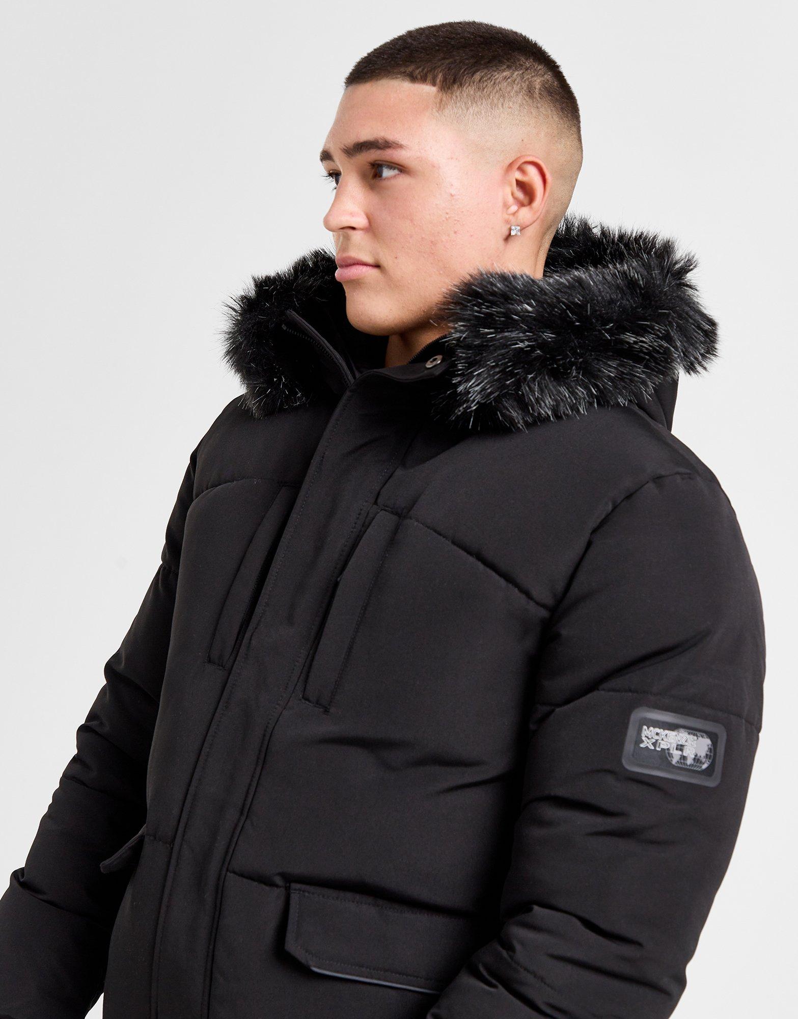Black McKenzie Exposure Parka Jacket JD Sports Global