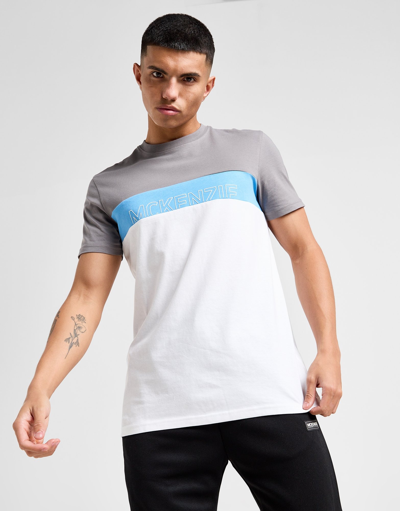 Grey McKenzie Macon T-Shirt | JD Sports UK