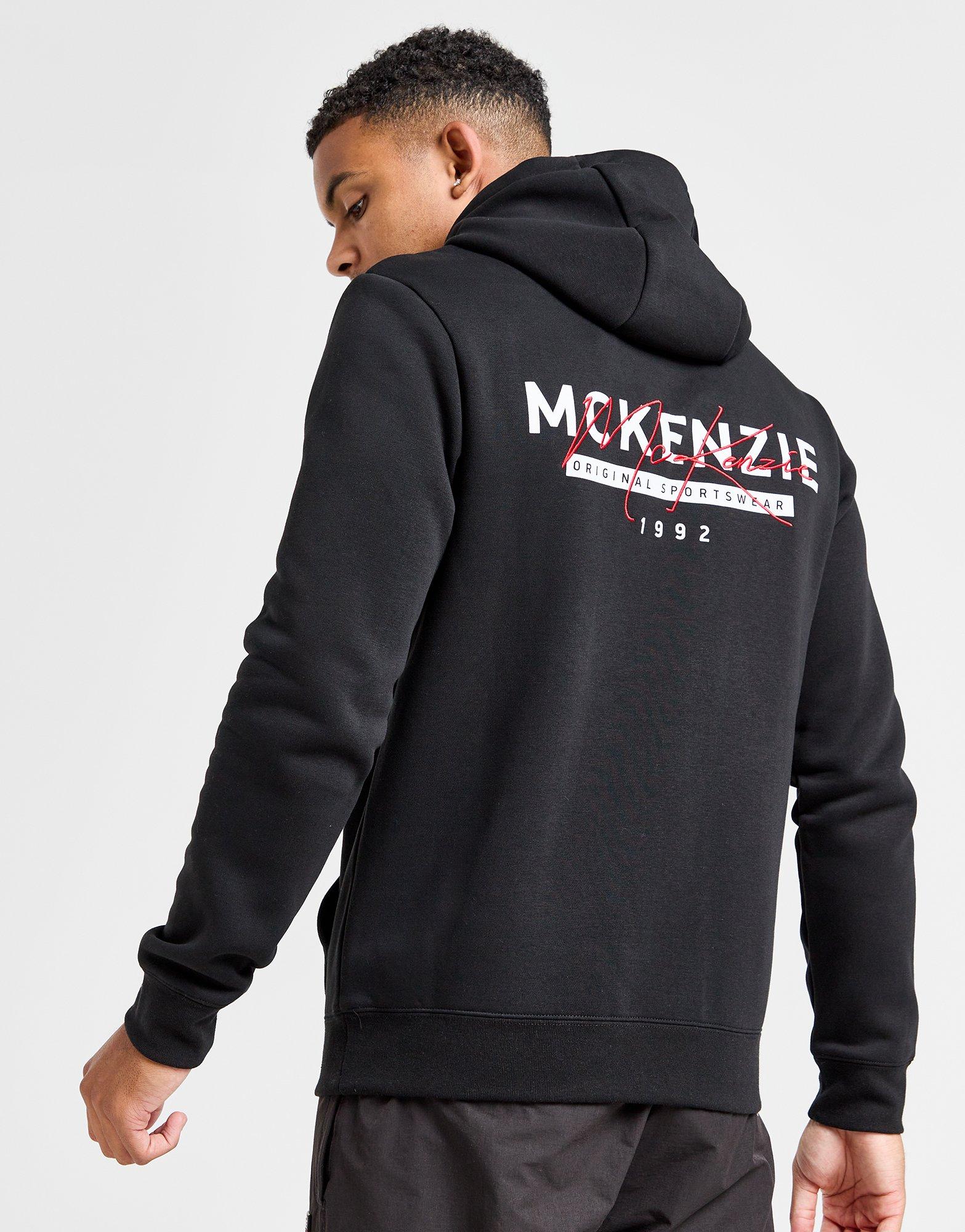 Black McKenzie Python Overhead Hoodie JD Sports Global