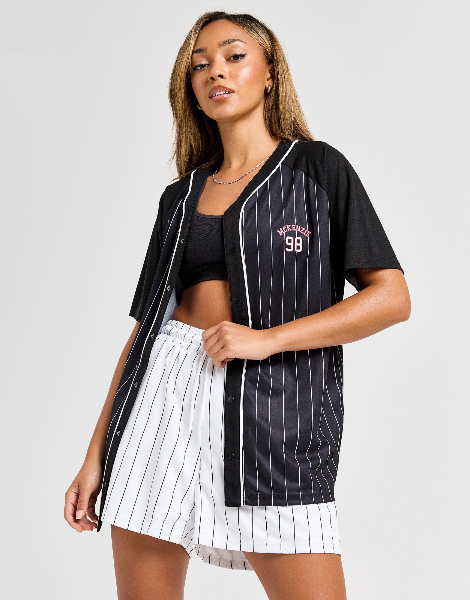 Black baseball jersey best sale