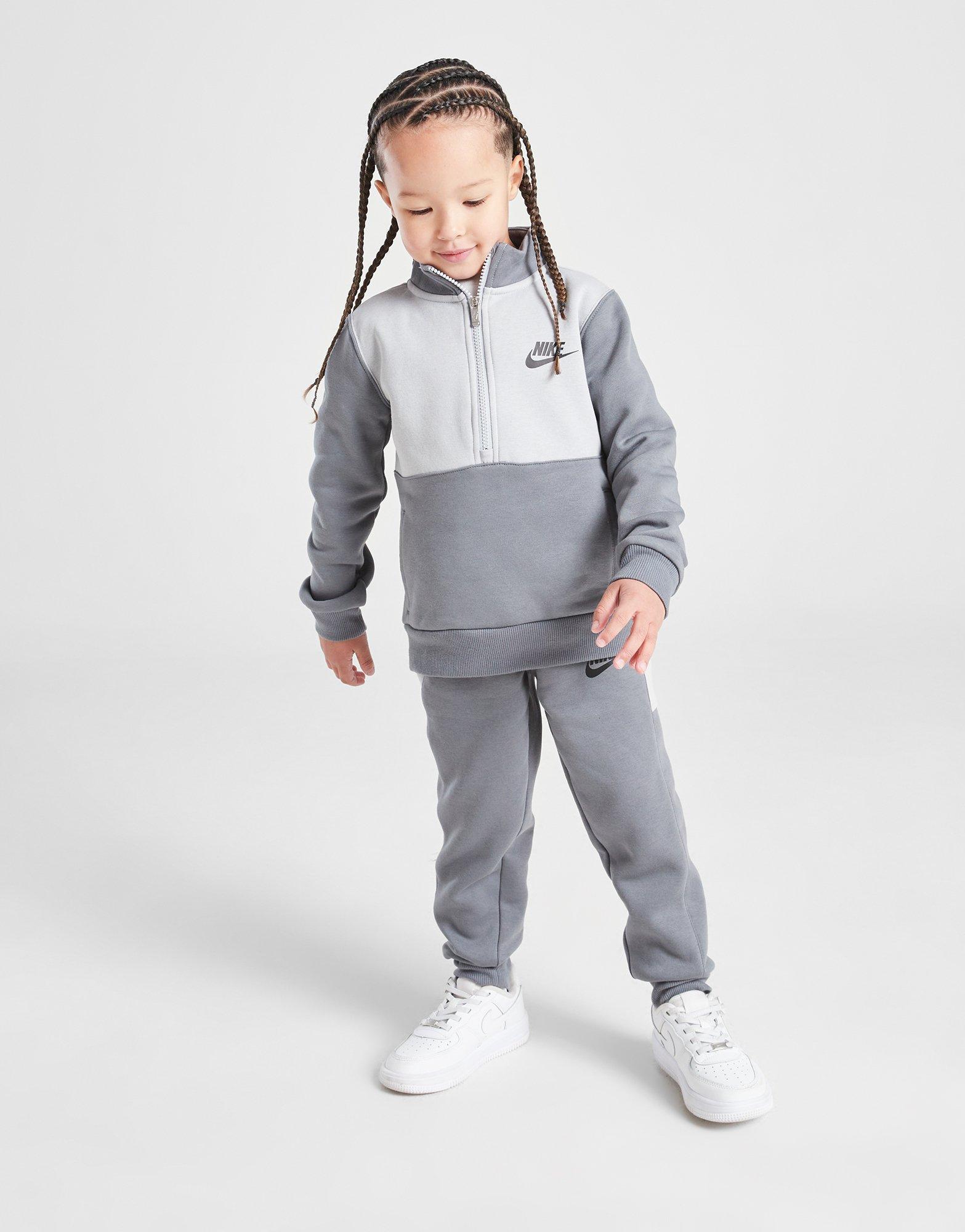 Nike Blocked 1/4 Zip Trainingsanzug Kleinkinder
