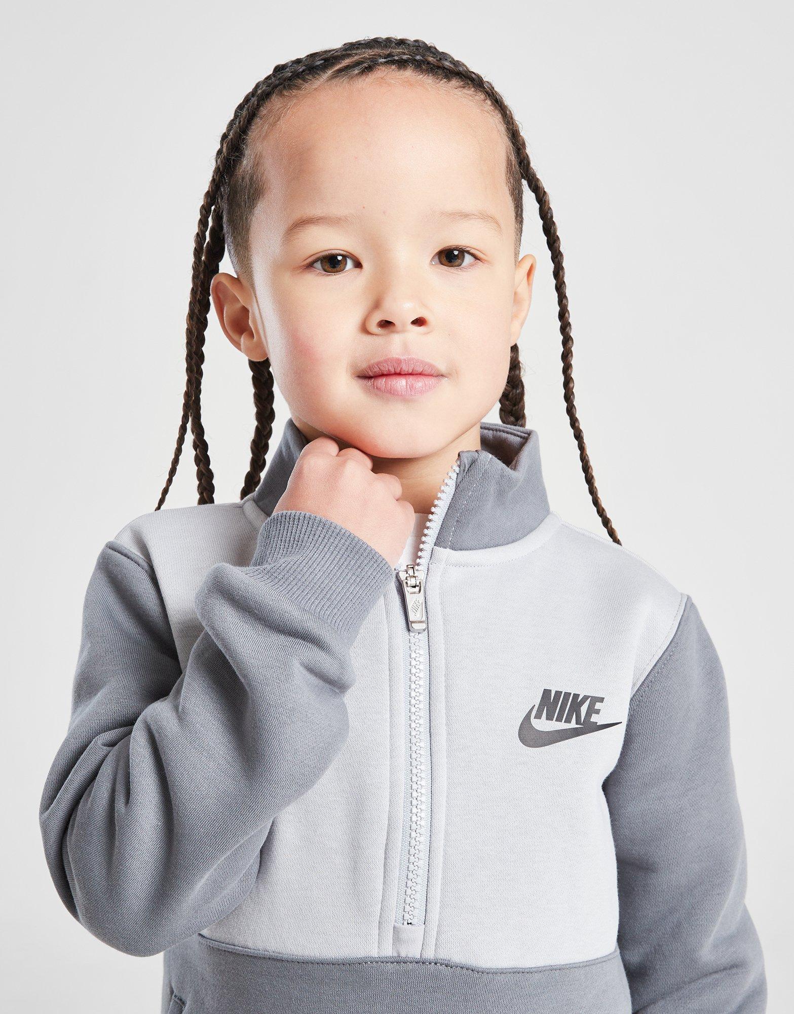 Nike Blocked 1/4 Zip Trainingsanzug Kleinkinder