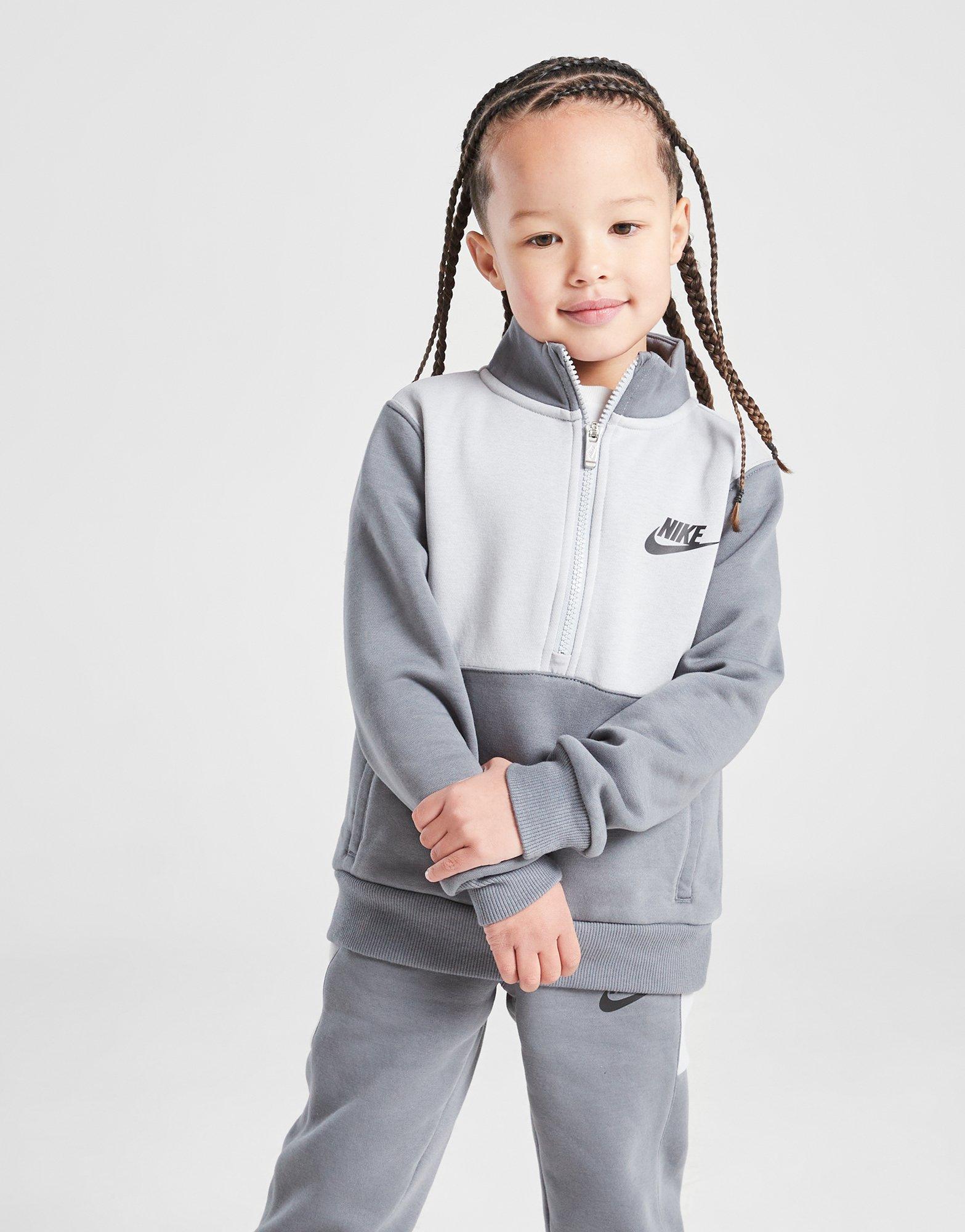Nike Blocked 1/4 Zip Trainingsanzug Kleinkinder