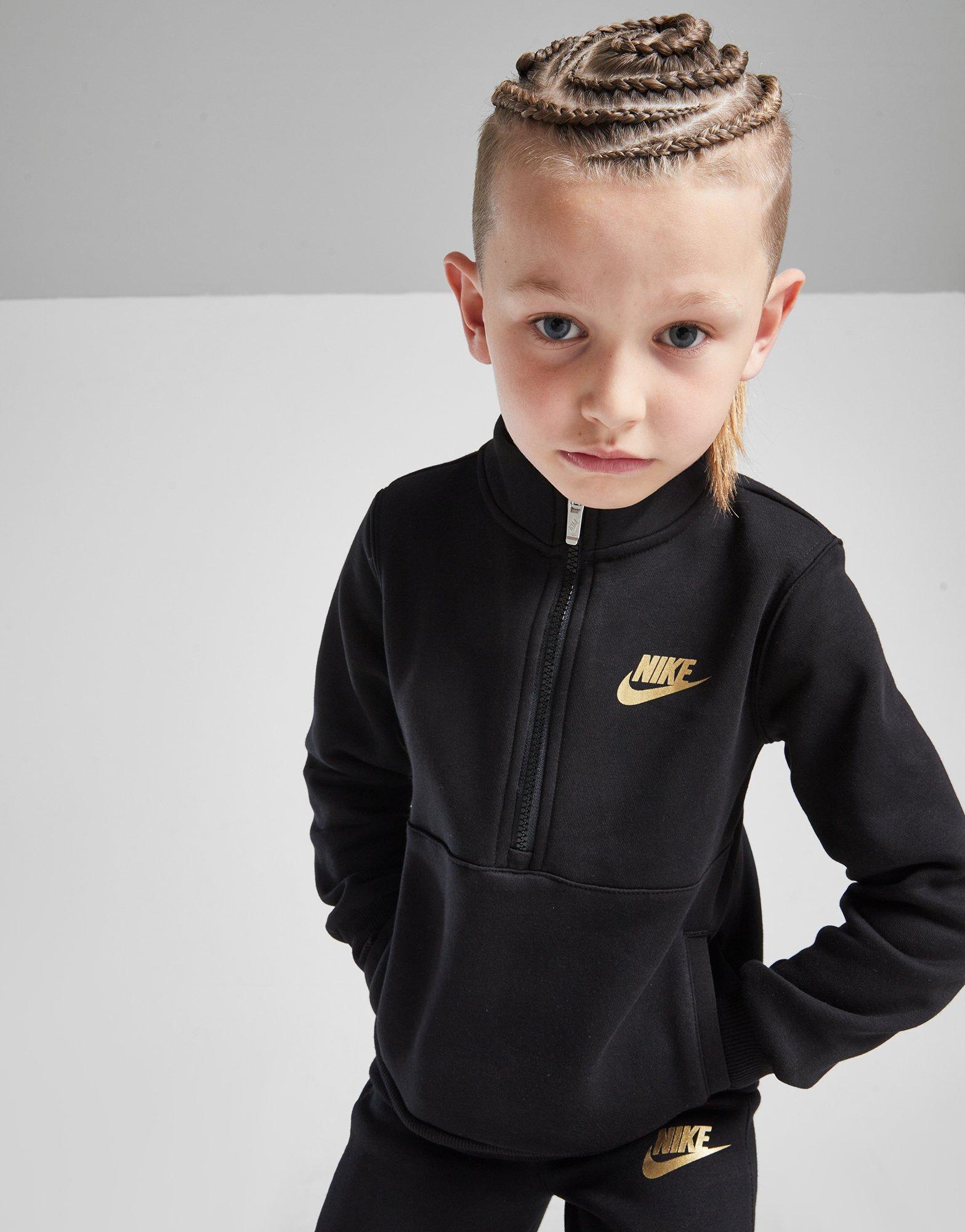Nike Blocked 1/4 Zip Tracksuit Children