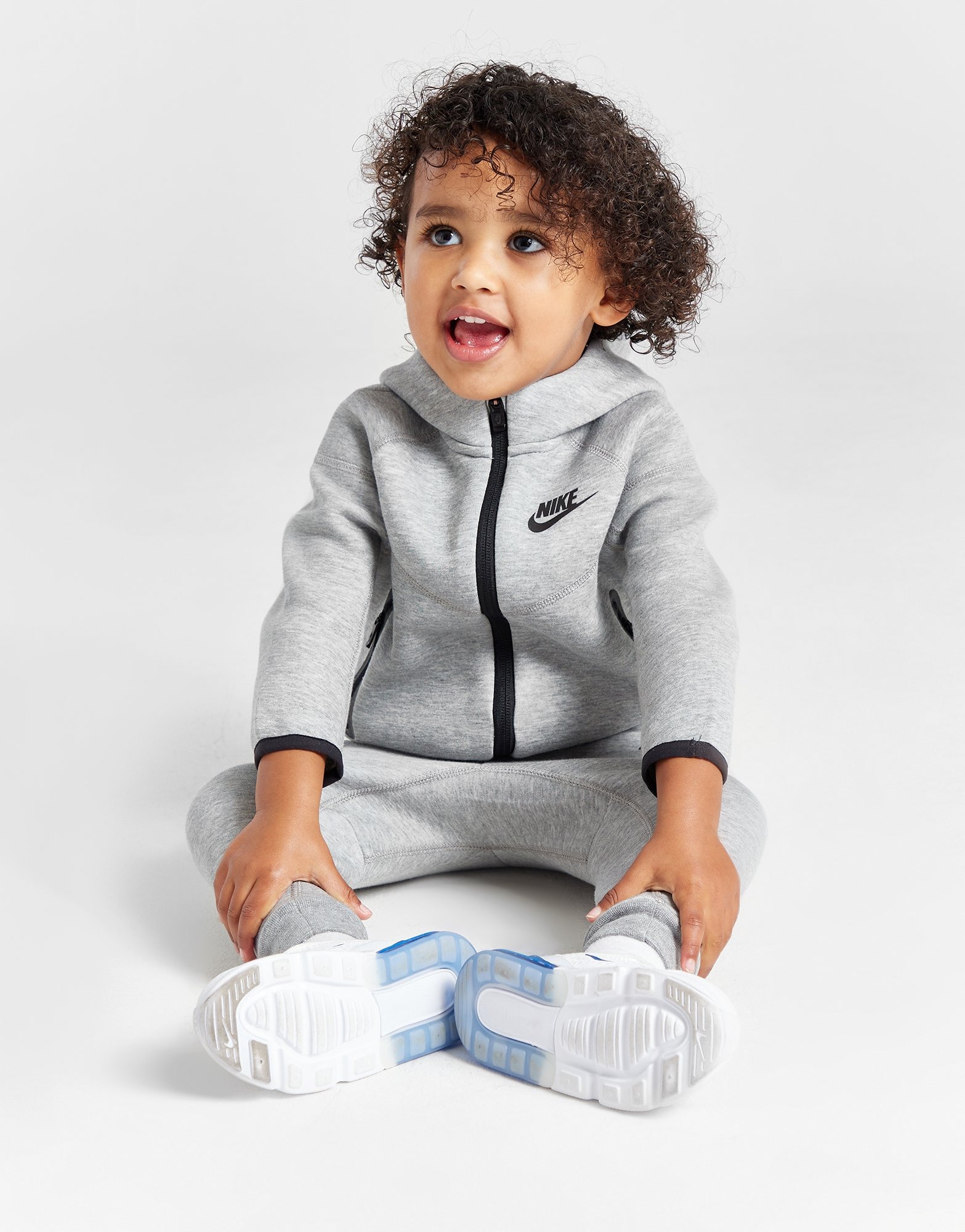 Grey Nike Tech Fleece Tracksuit Infant - JD Sports Global