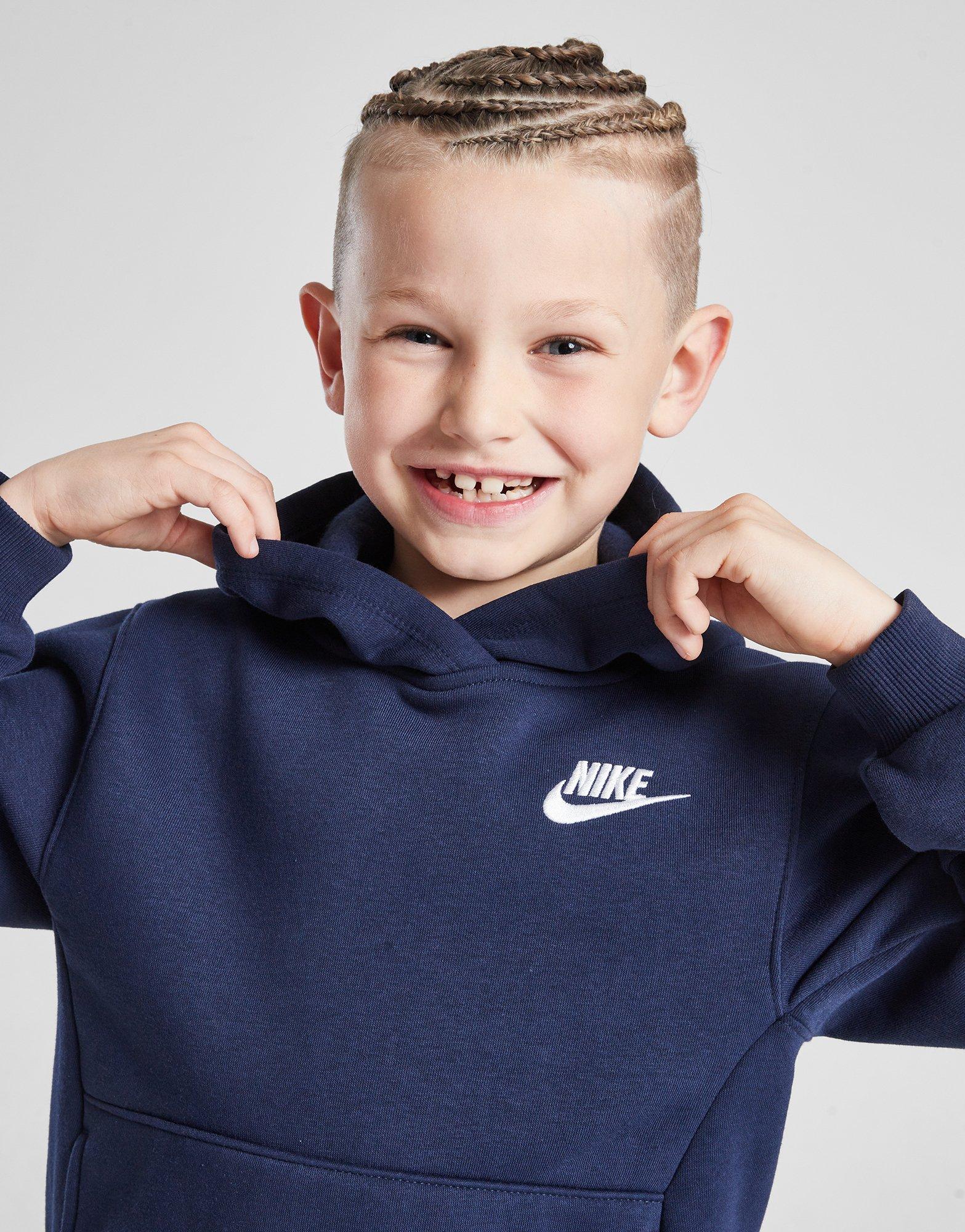 jd nike fleece overhead hoodie