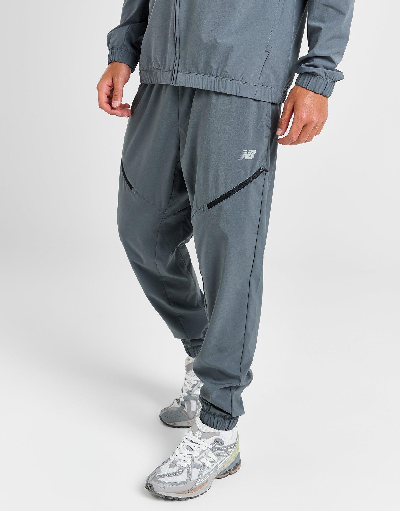 Grey New Balance Woven Track Pants JD Sports Ireland