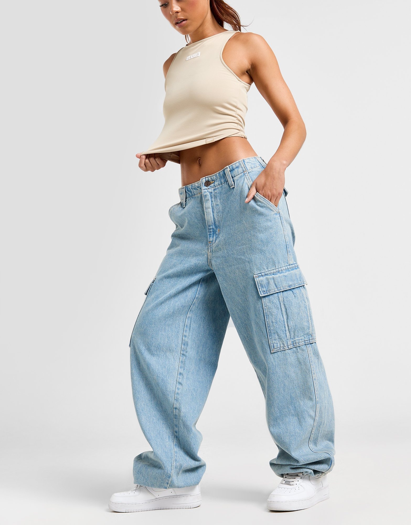 Jean baggy femme levi's hotsell