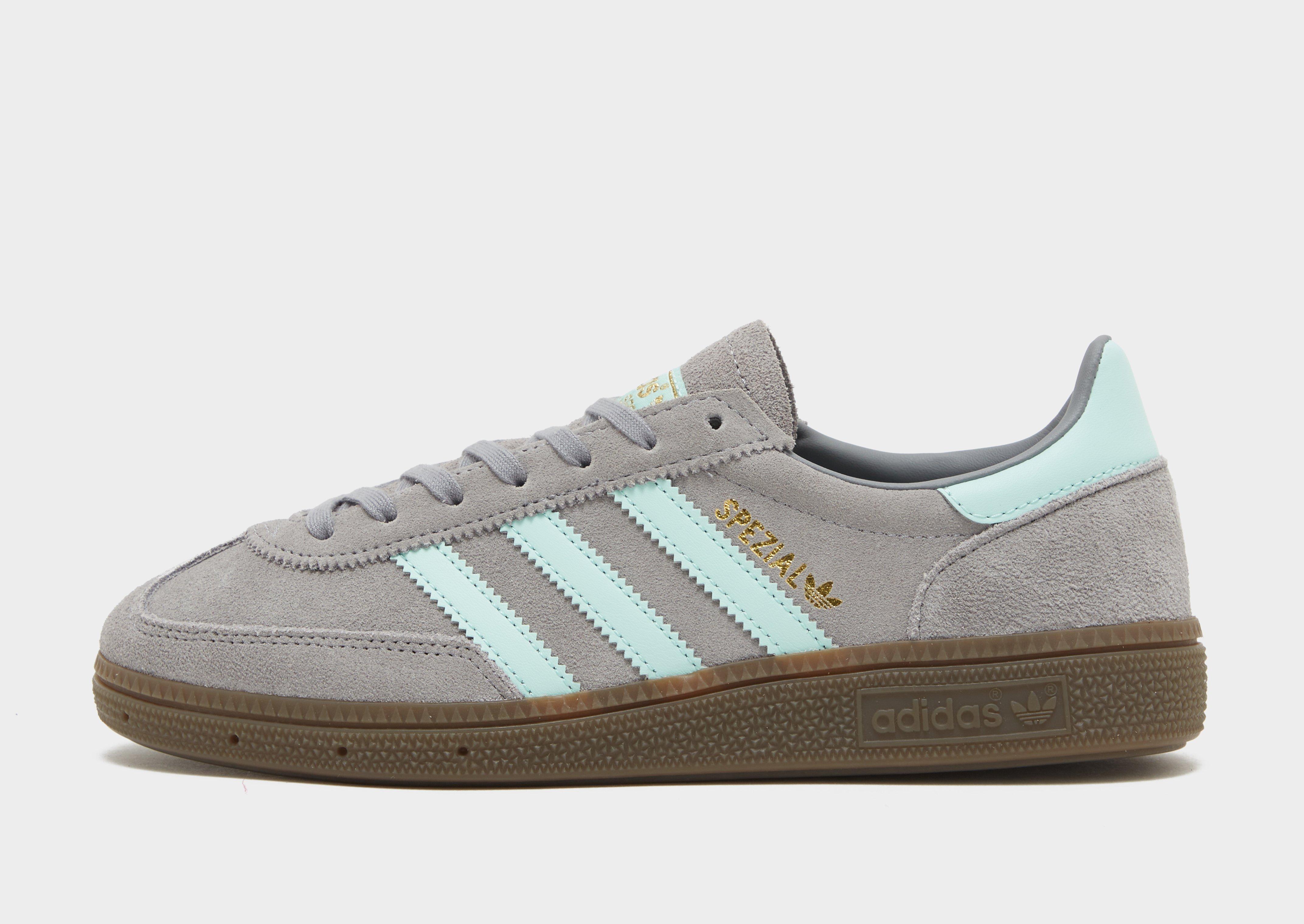 Blue grey adidas trainers online