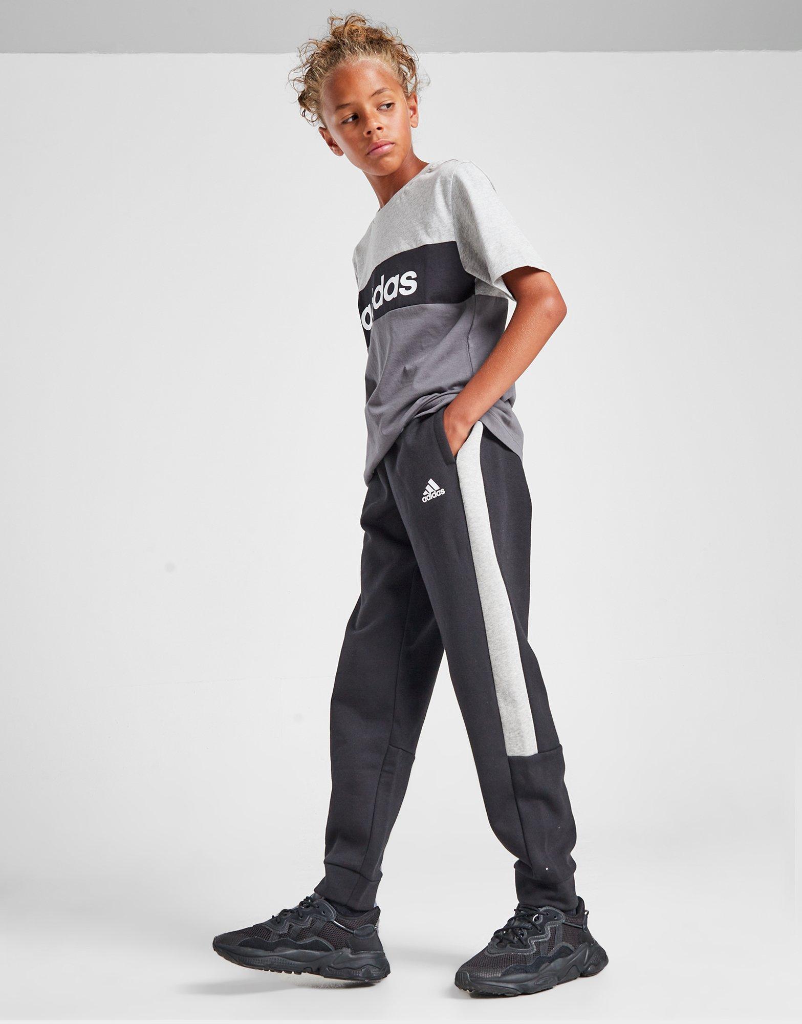 adidas Badge of Sport Colour Block Joggers Junior
