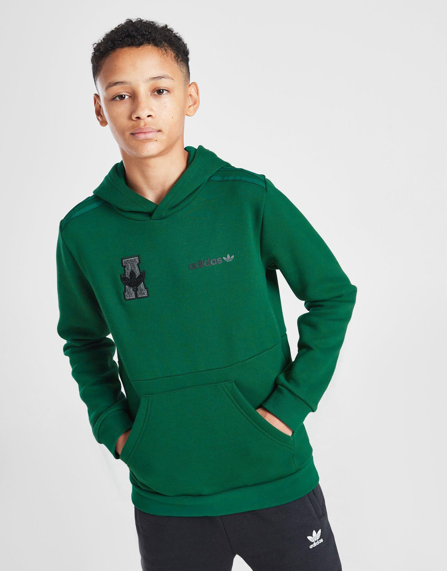 adidas Originals Collegiate Badge Overhead Hoodie Junior