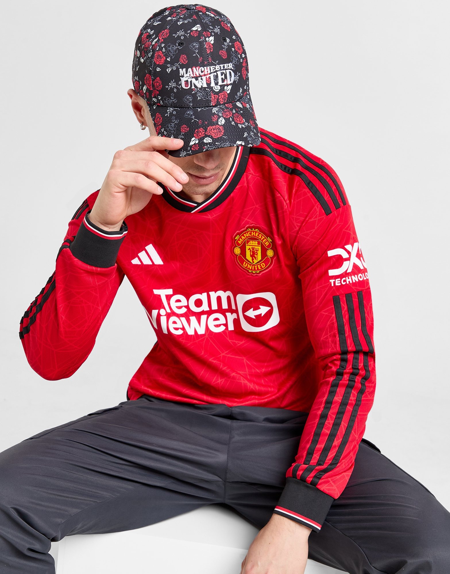 Black New Era Manchester United FC 9FORTY Cap JD Sports UK
