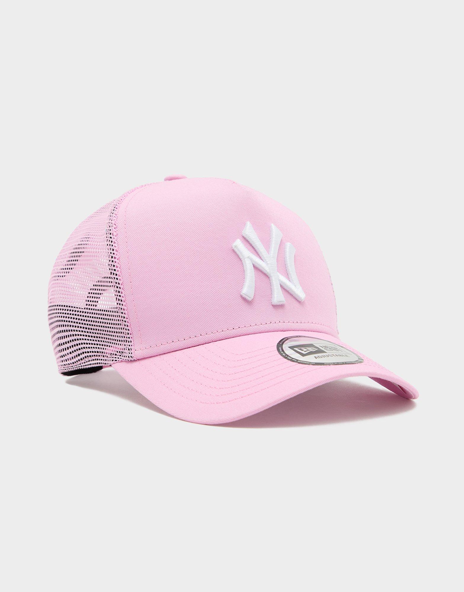 Pink New Era MLB New York Yankees Snapback Trucker Cap - JD