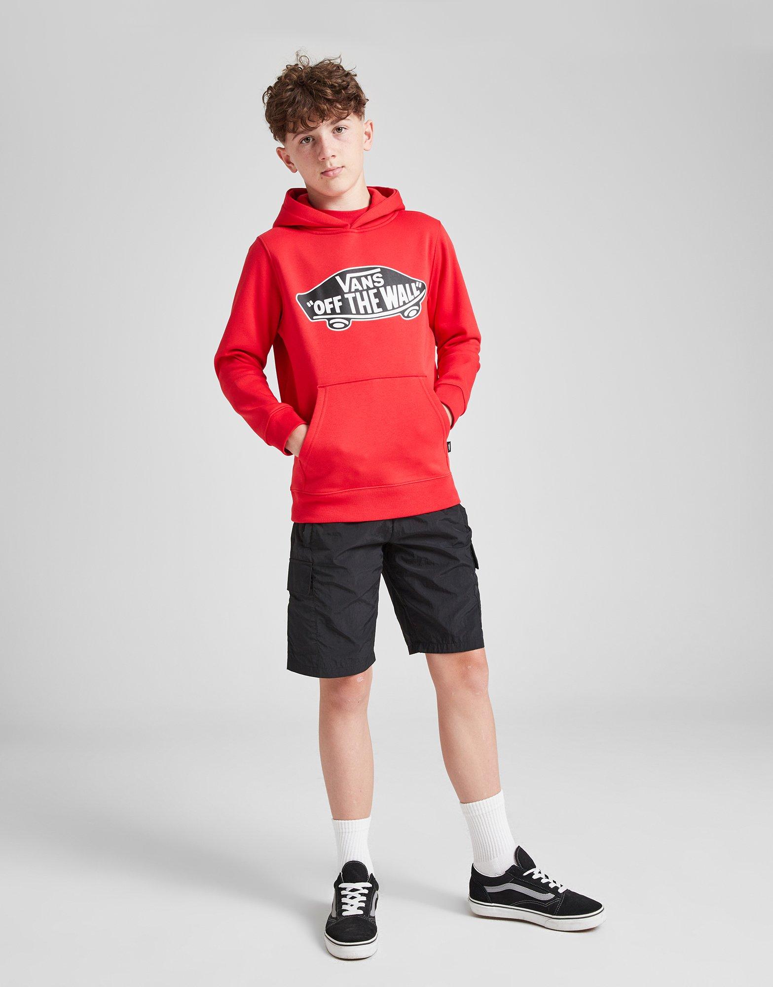 Vans Off The Wall Hoodie Junior Rot JD Sports Deutschland
