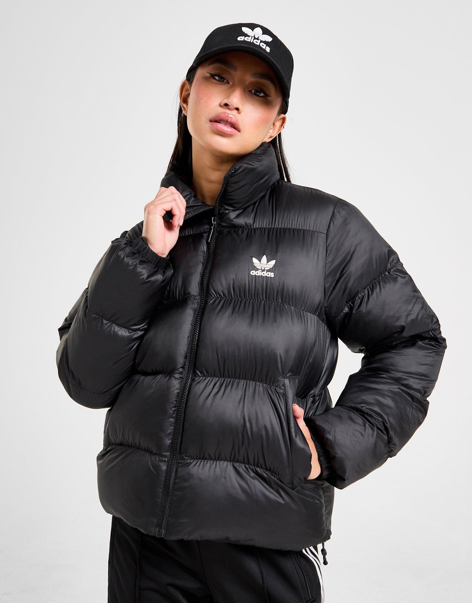 Black adidas Originals Trefoil Padded Jacket JD Sports Ireland