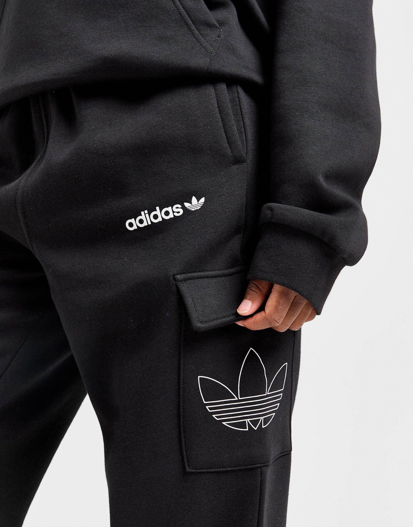【adidas】Shine Boyfriend OverheadHoodie/Shine CargoJoggers Grey adidas Originals Shine Boyfriend Overhead Hoodie - JD