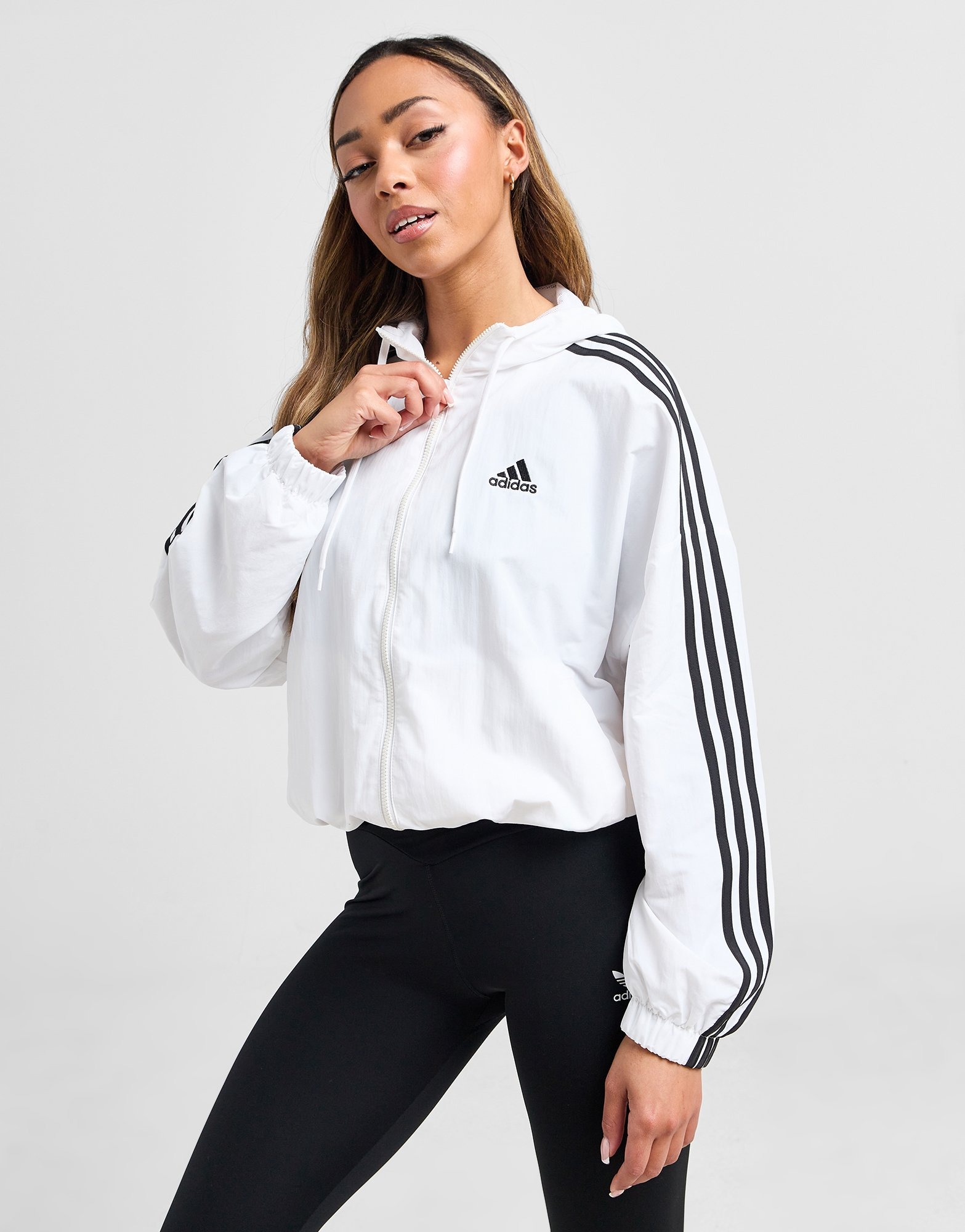 adidas 3 Stripes Woven Lightweight Jacket