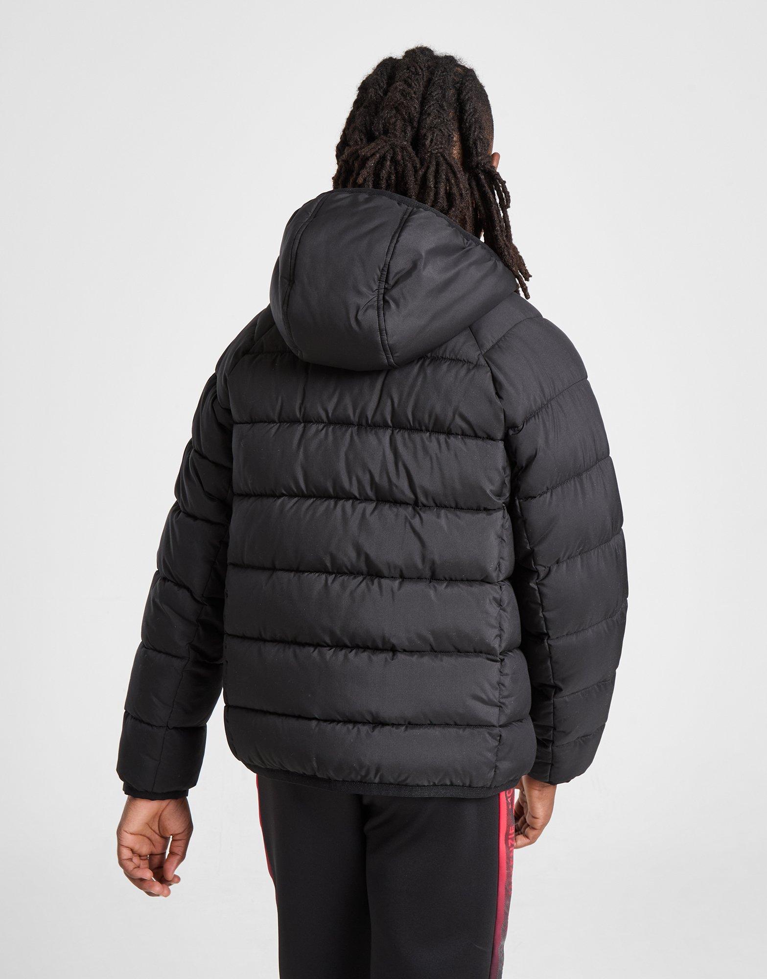 Black McKenzie Turnbull Full Zip Padded Jacket Junior - JD