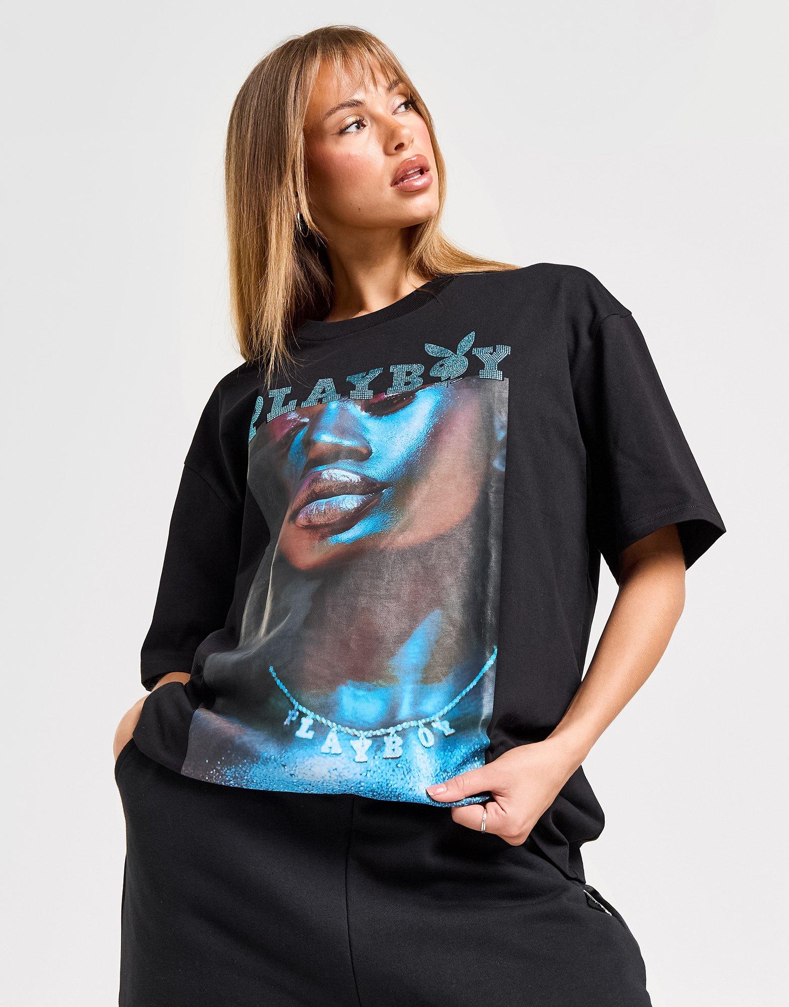 Playboy Necklace Boyfriend T-Shirt